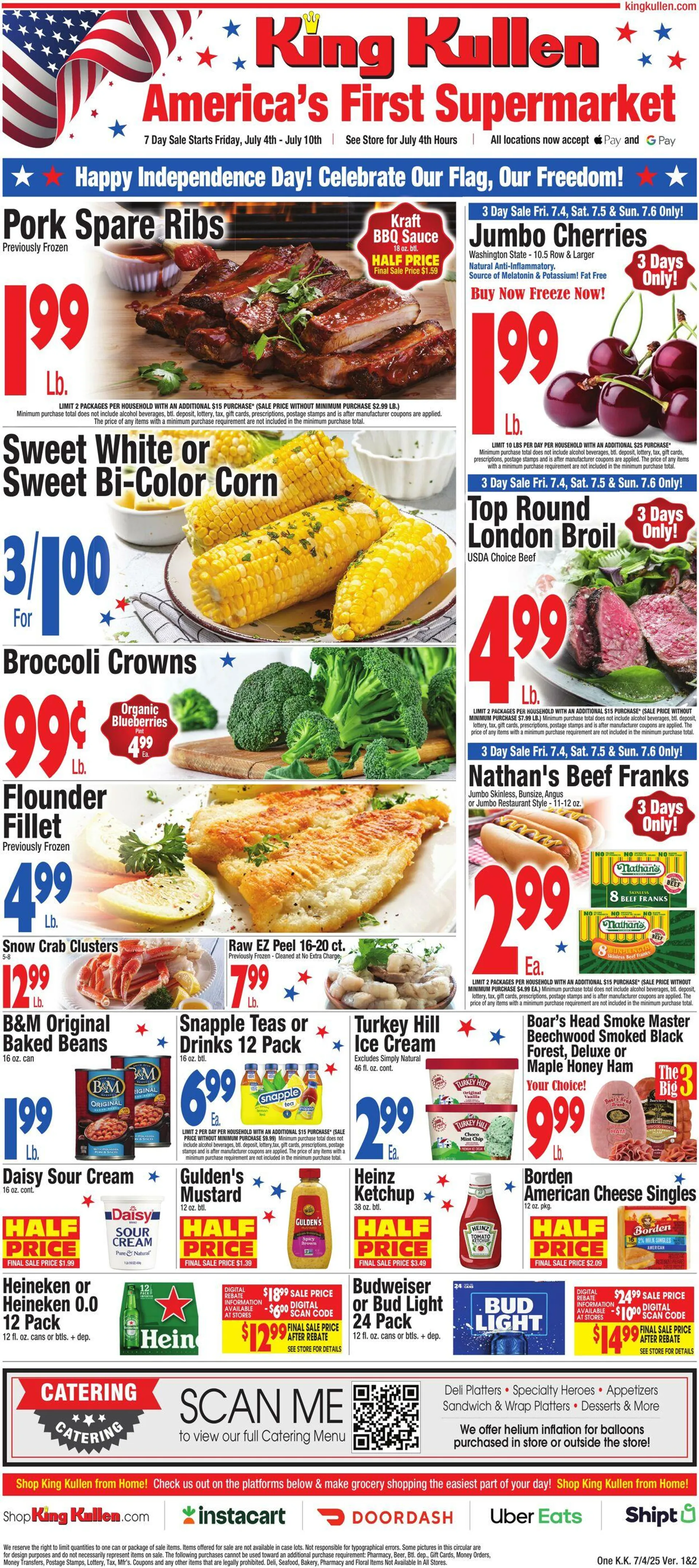 King Kullen Current weekly ad - 1