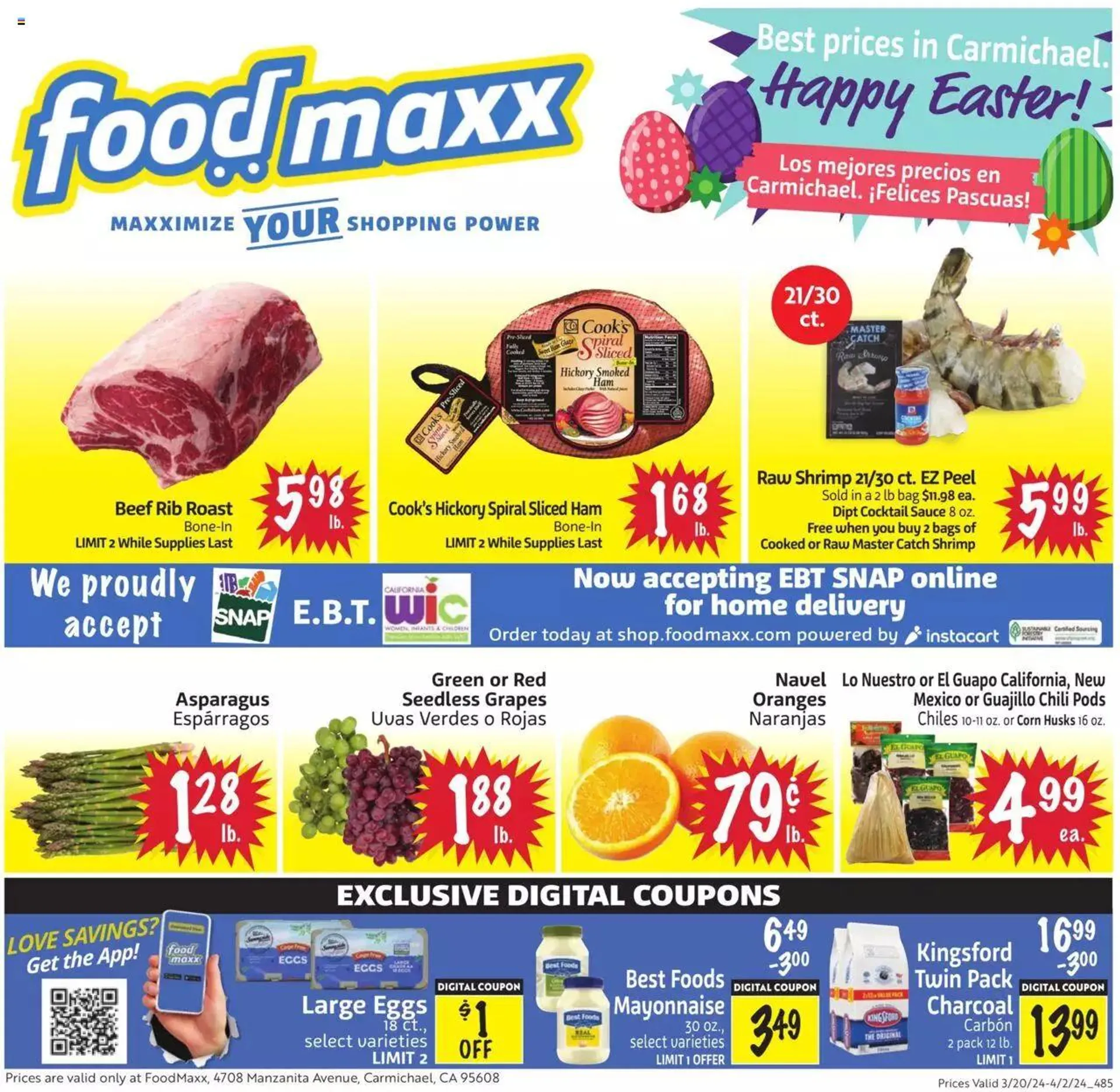 Weekly ad FoodMaxx - Weekly Ad from March 20 to April 2 2024 - Page 