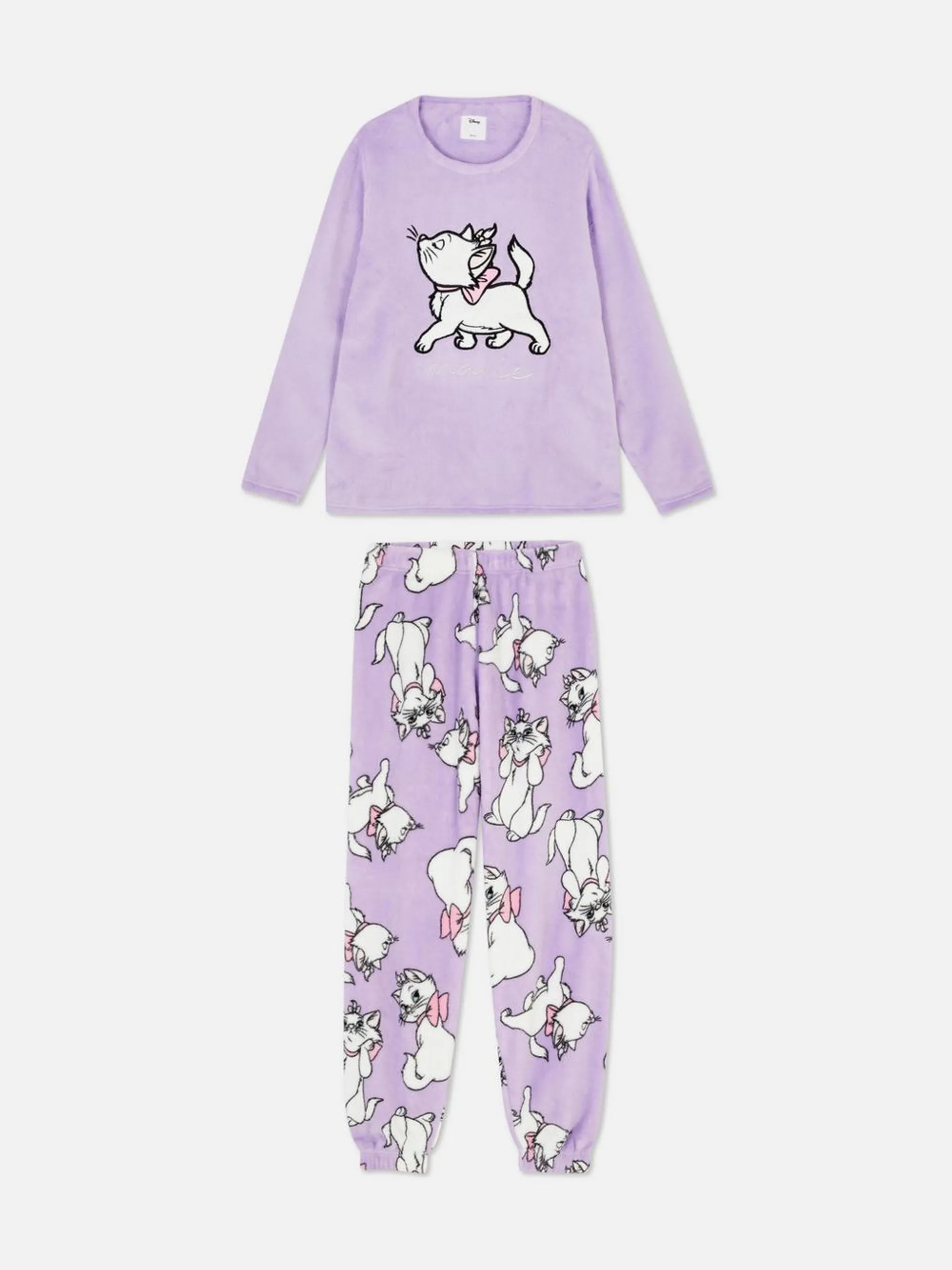 Disney Long Sleeve Fleece Pyjamas