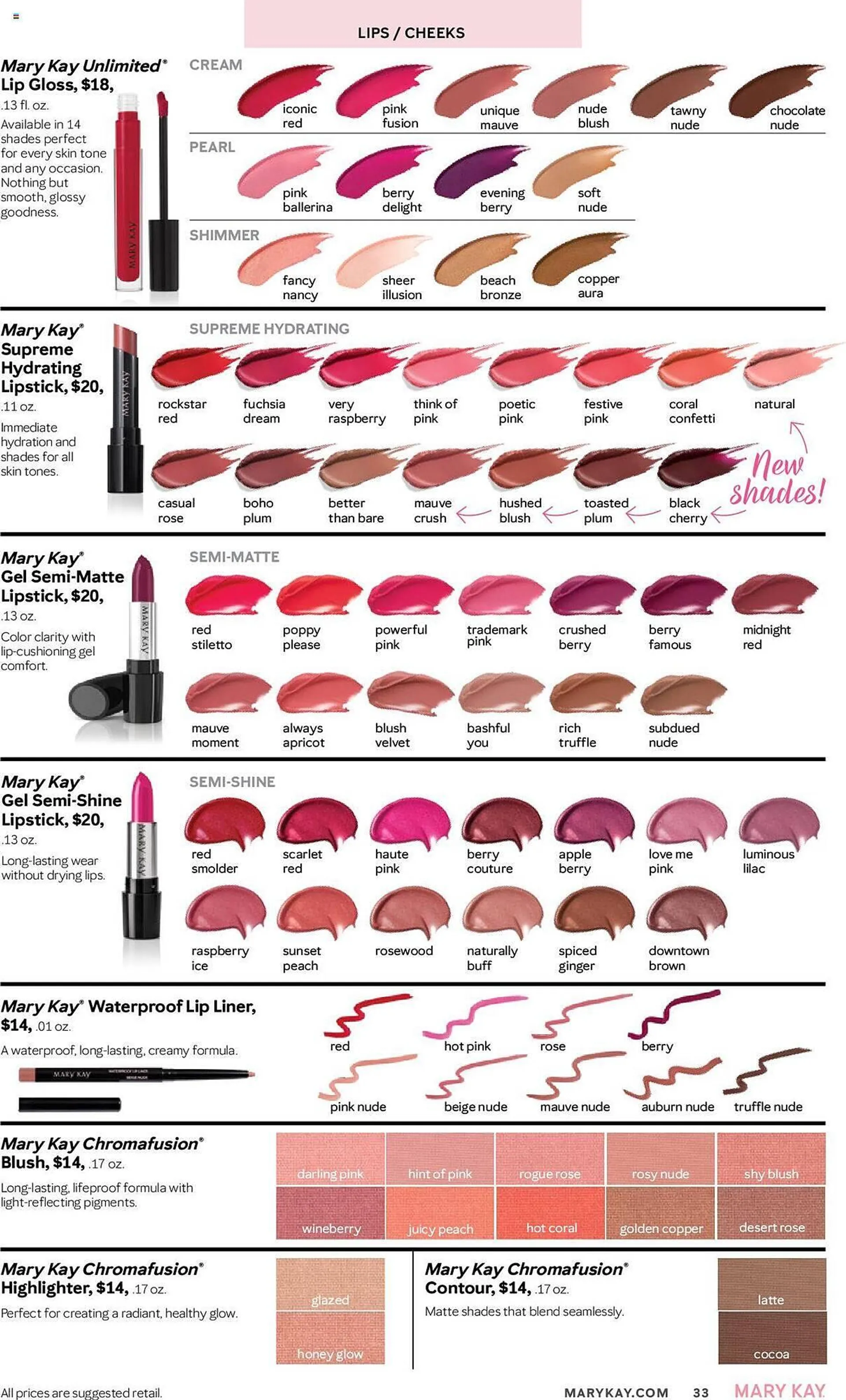 Weekly ad Mary Kay Weekly Ad from September 16 to November 16 2024 - Page 33