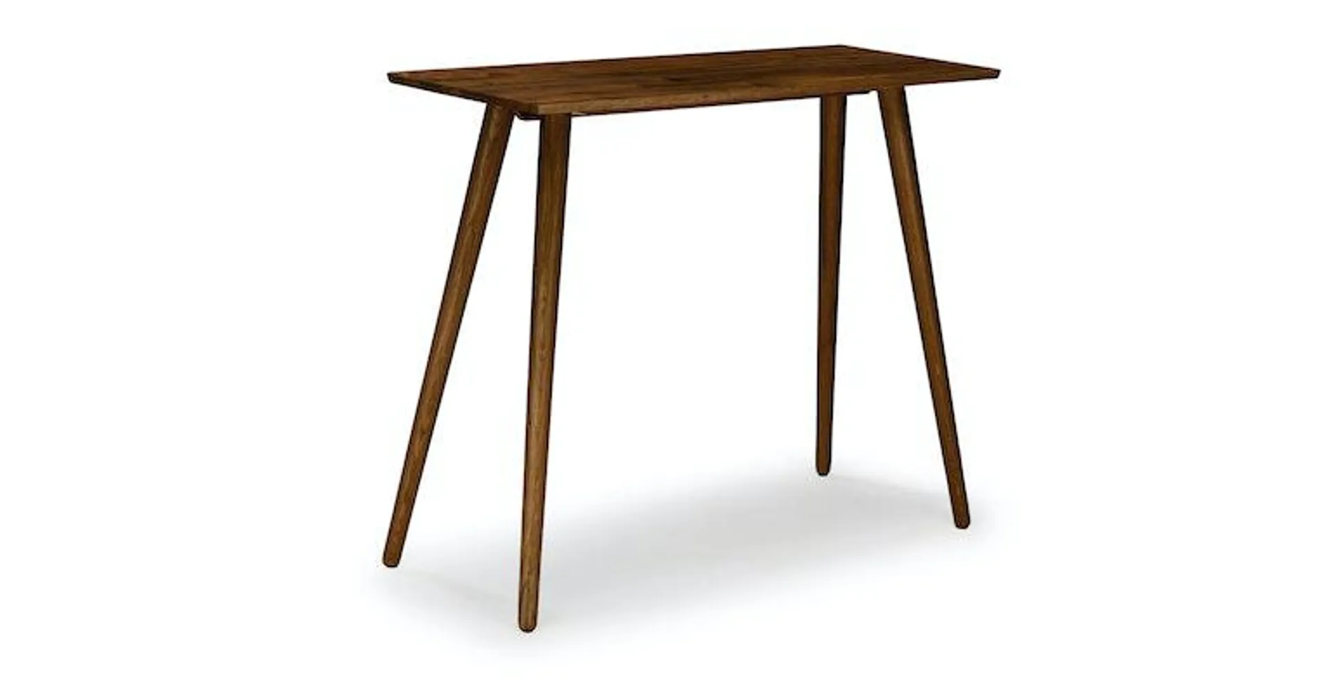 Seno Walnut Rectangular Bar Table