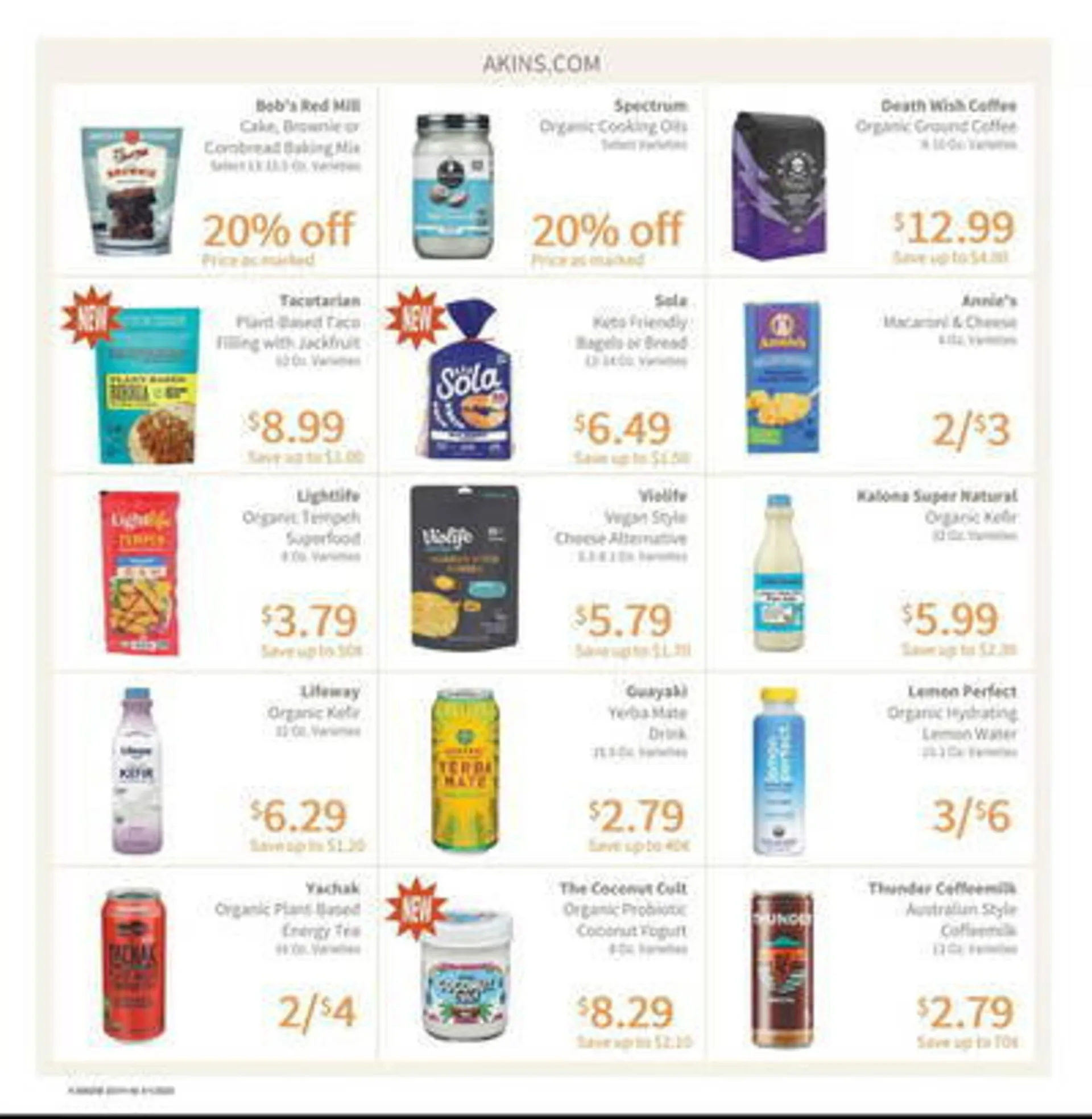 Weekly ad Akin's Natural Foods Weekly Ad from May 1 to May 31 2025 - Page 4