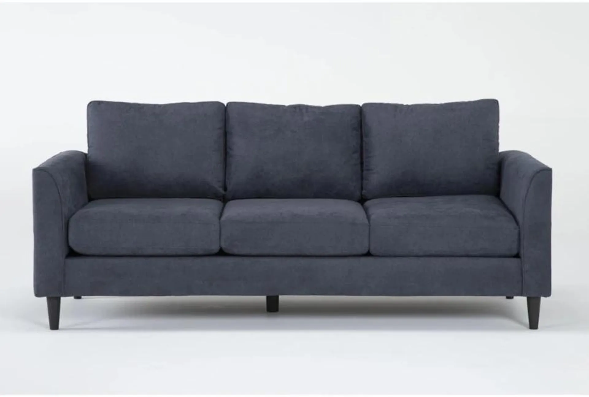 Ami Slate Grey Fabric 83" Sofa