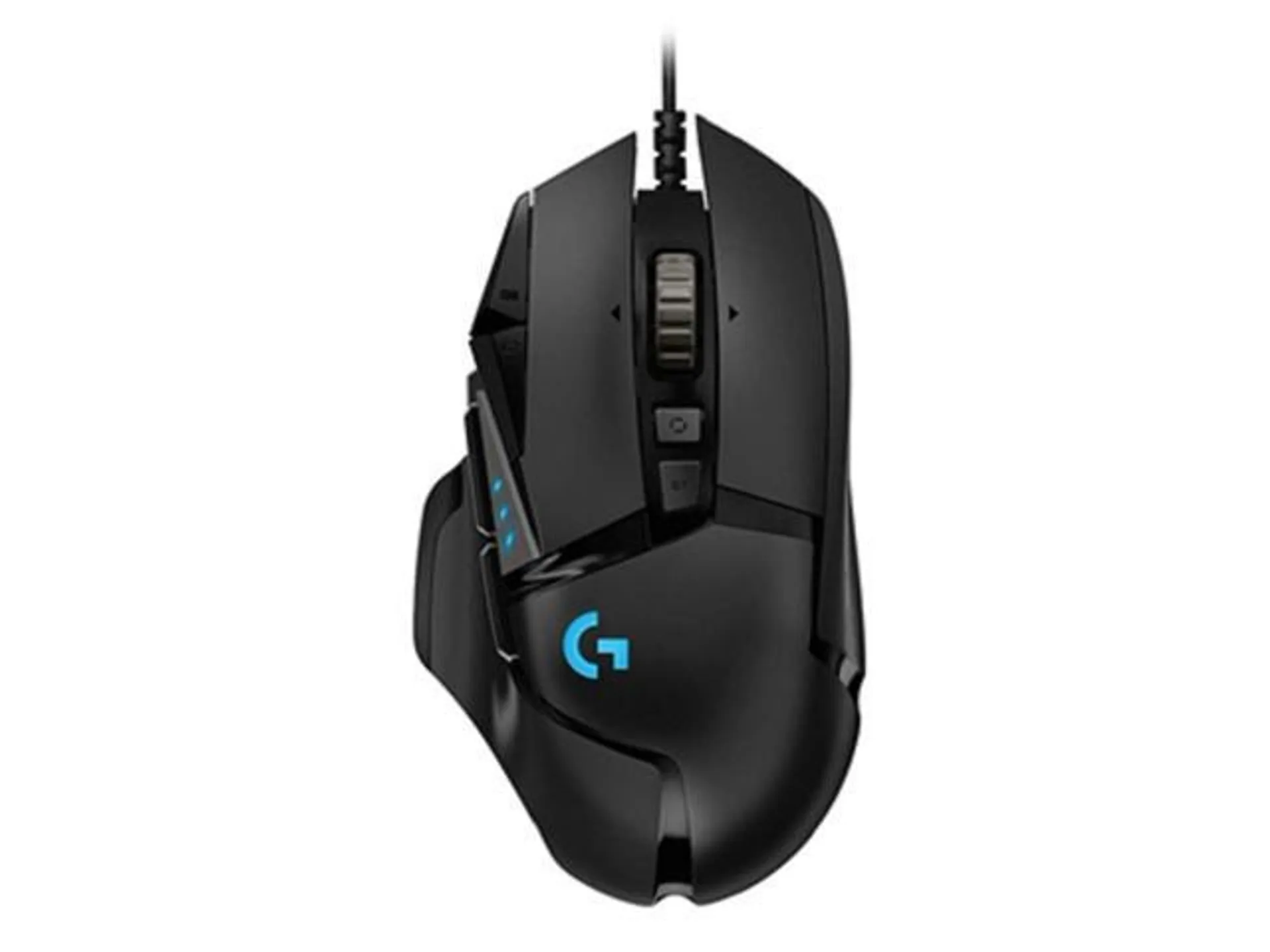 Logitech G502 HERO High Performance Wired Gaming Mouse, HERO 25K Sensor, 25,600 DPI, RGB, Adjustable Weights, 11 Programmable Buttons, On-Board Memory, PC / Mac