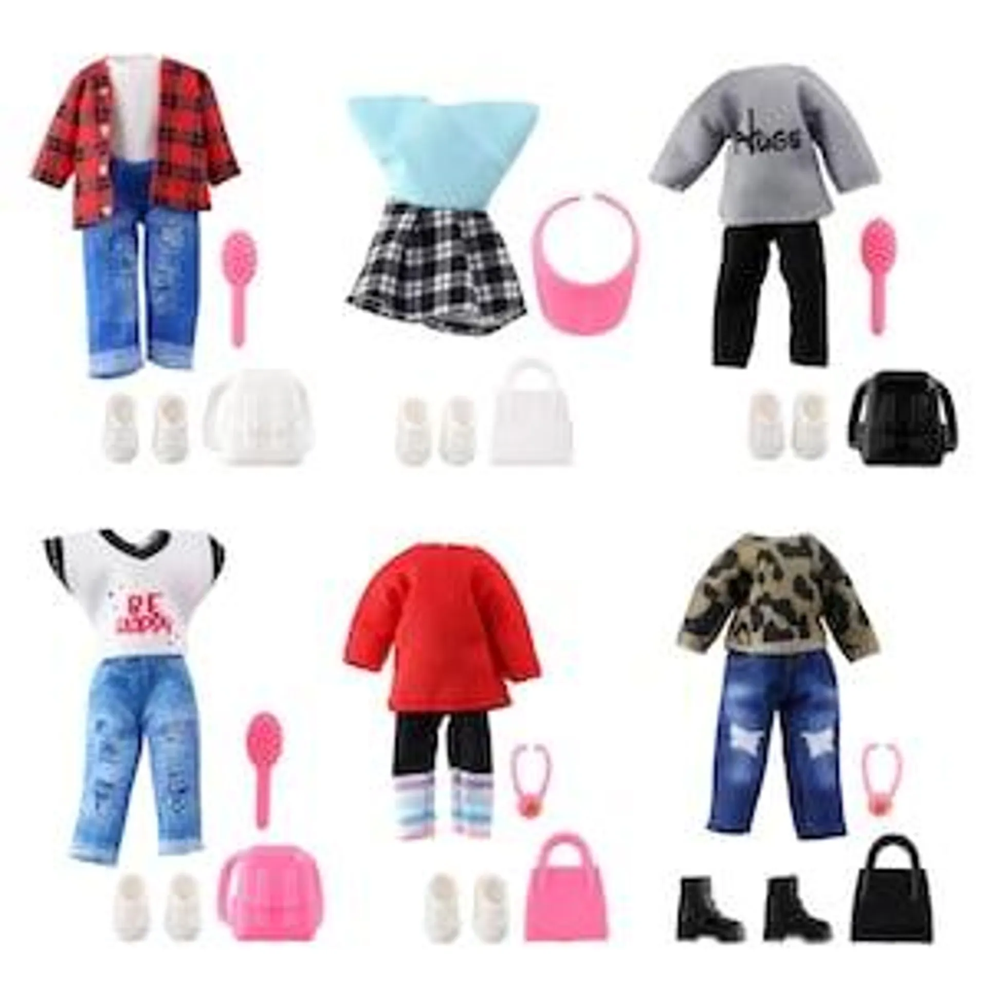 Friends Forever Club Assorted Doll Fashion Outfits, 1-ct. Packs