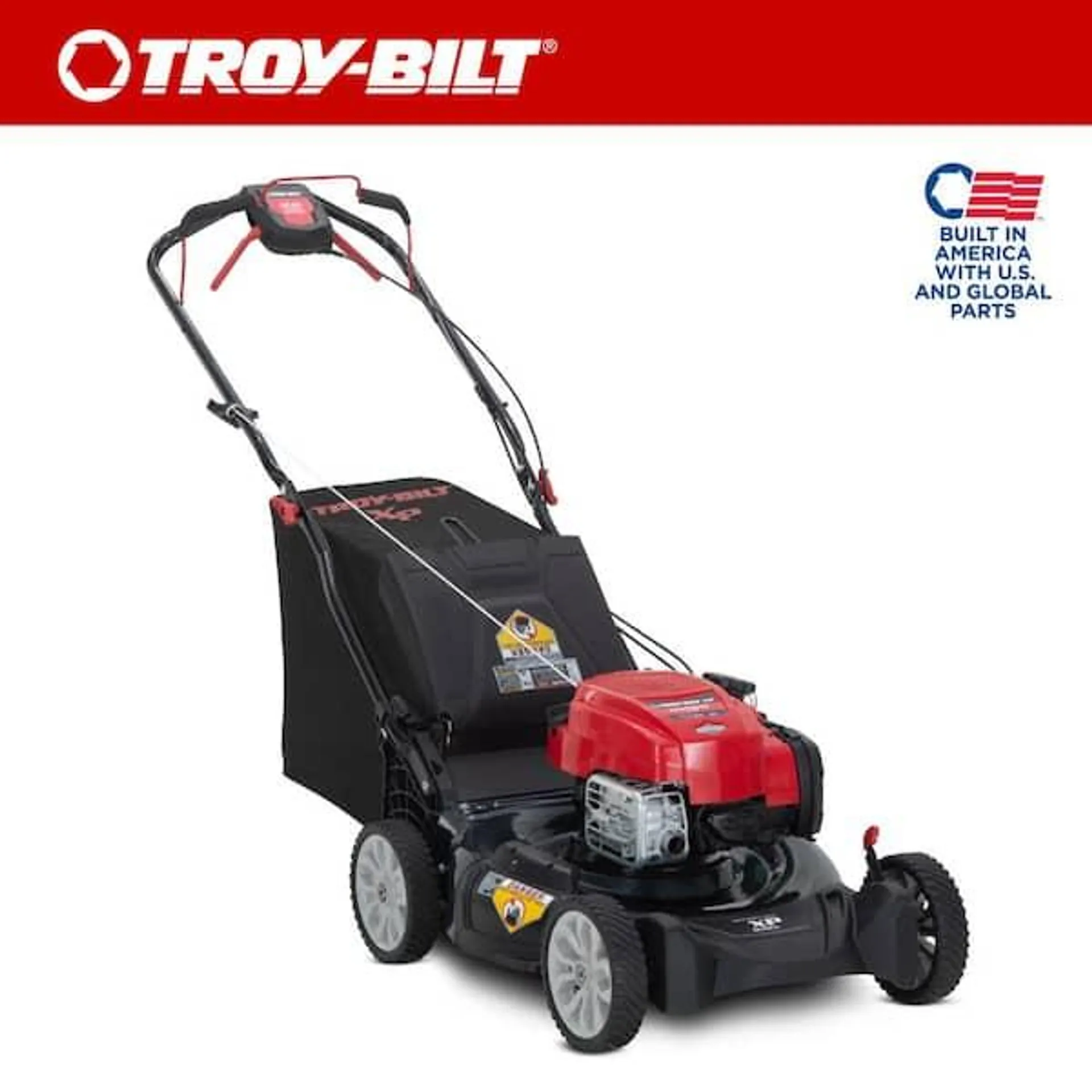 XP 21 in. 163 cc Briggs and Stratton Ready Start Engine 3-in-1 Gas RWD Self Propelled Lawn Mower