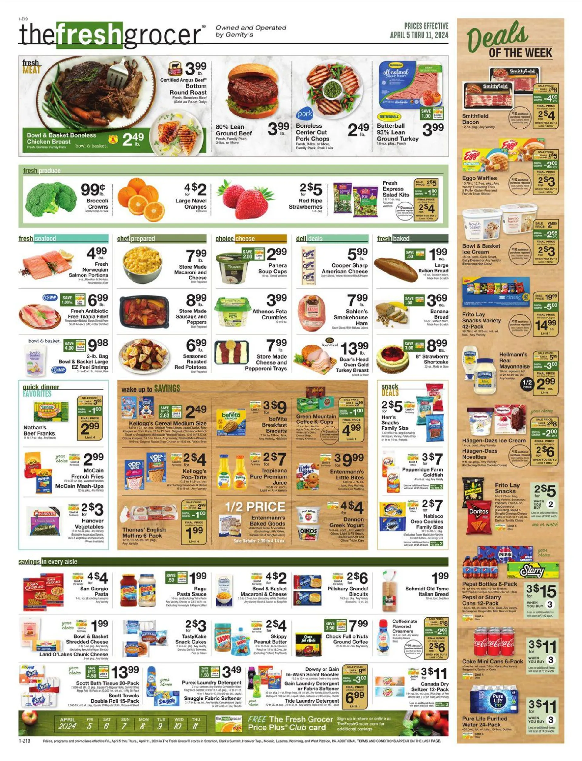 Weekly ad Gerrity's Supermarkets Current weekly ad from April 5 to April 11 2024 - Page 