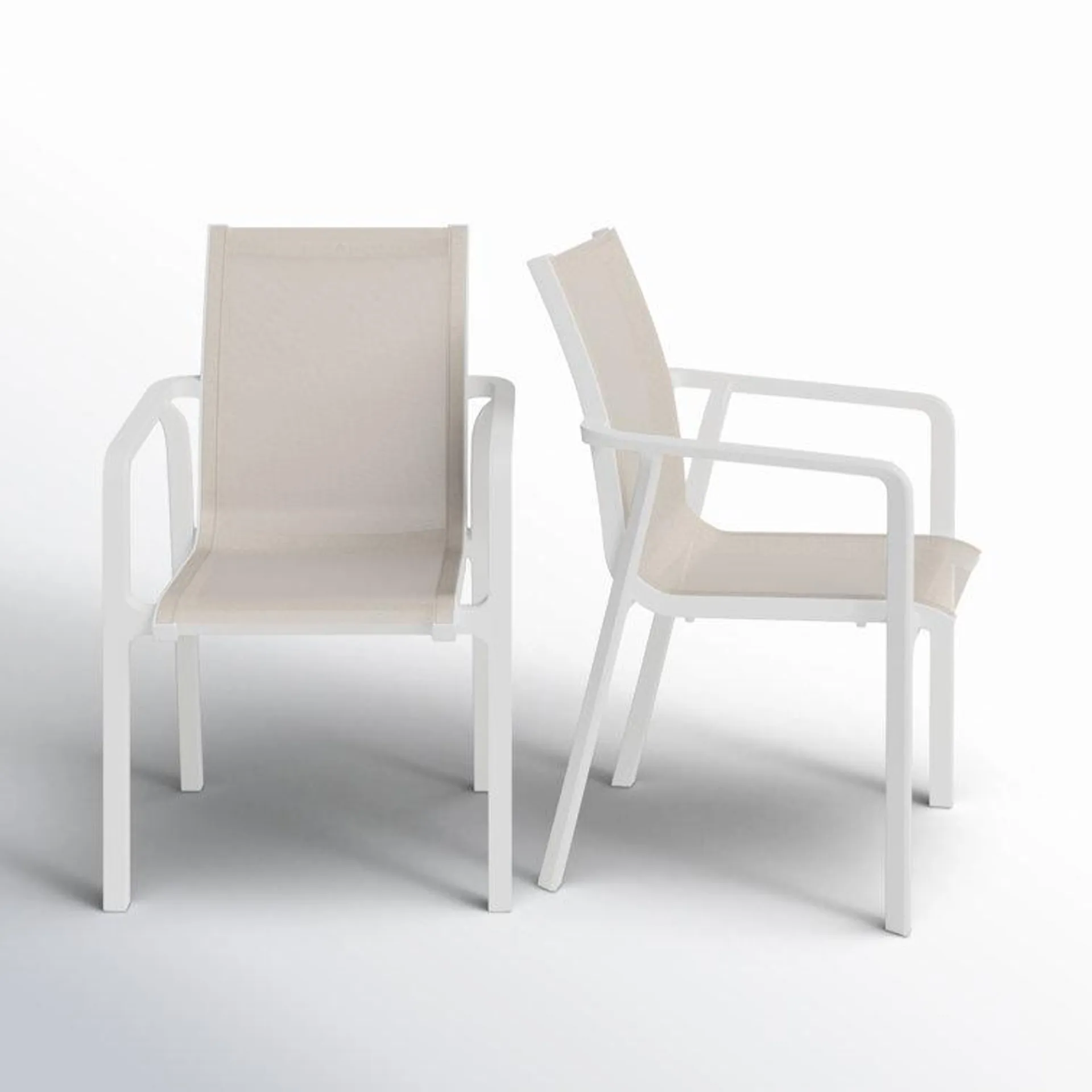 Farrah Outdoor Stacking Dining Armchair