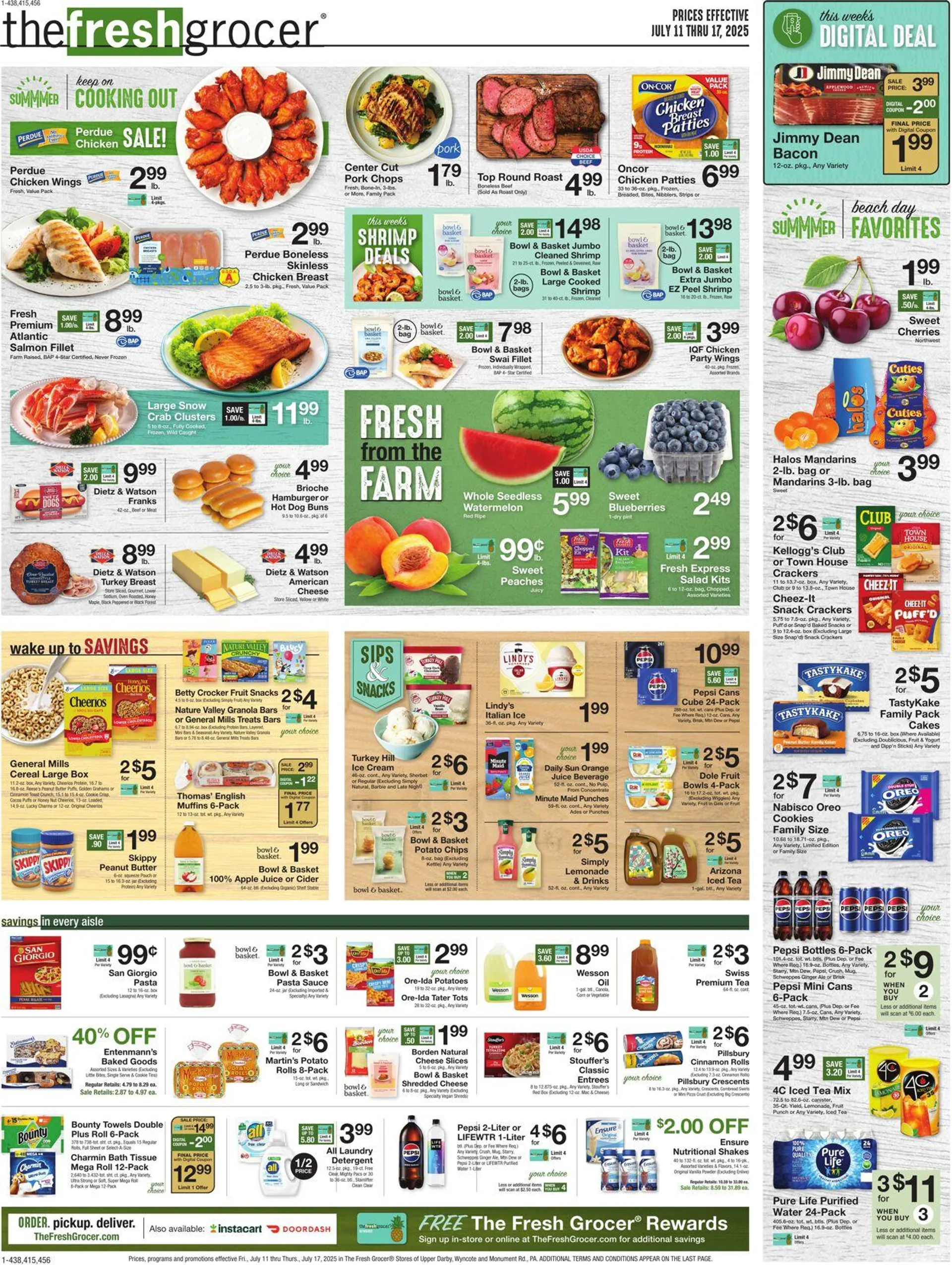 Weekly ad Gerrity's Supermarkets Current weekly ad from July 10 to July 17 2025 - Page 1