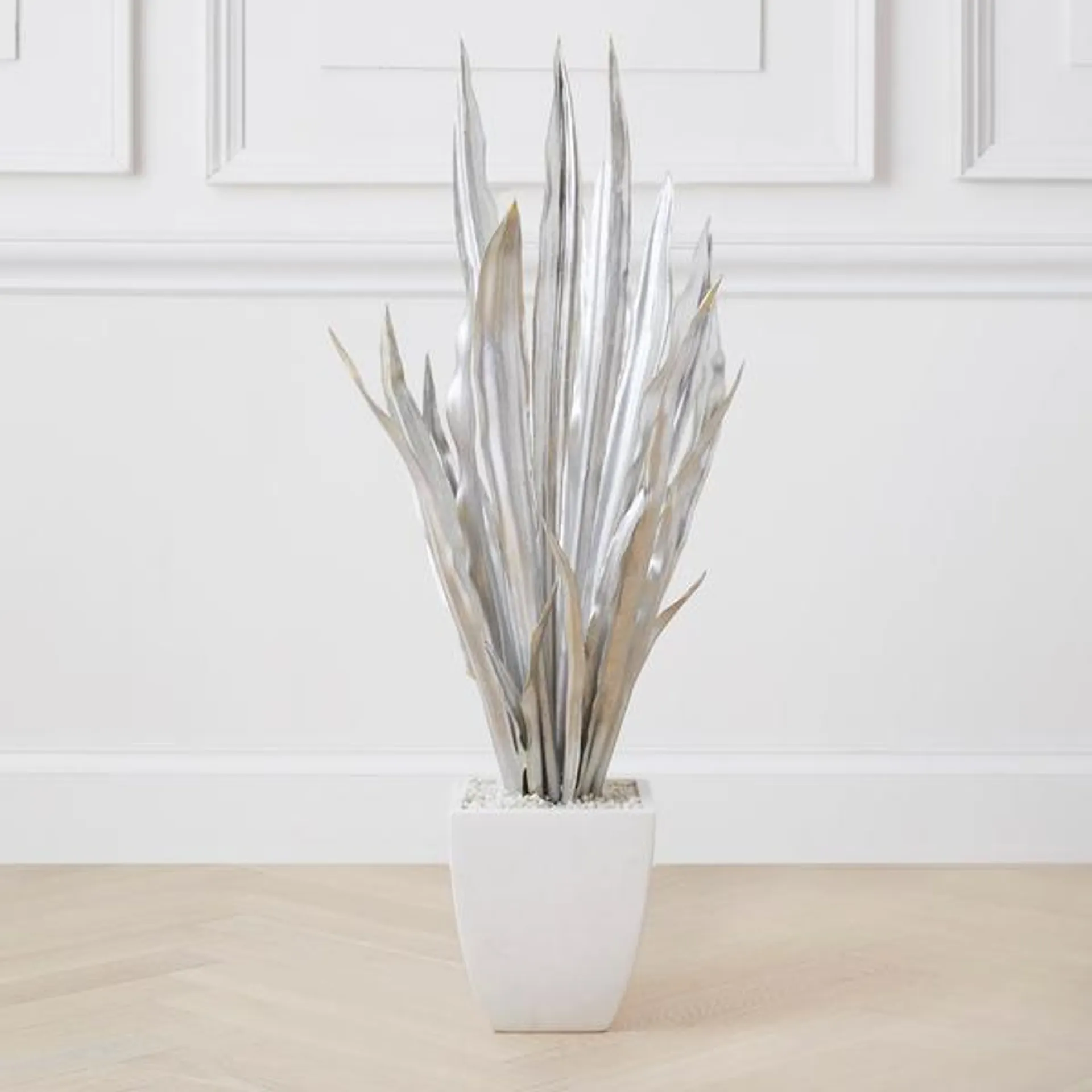 Faux Potted Sansevieria