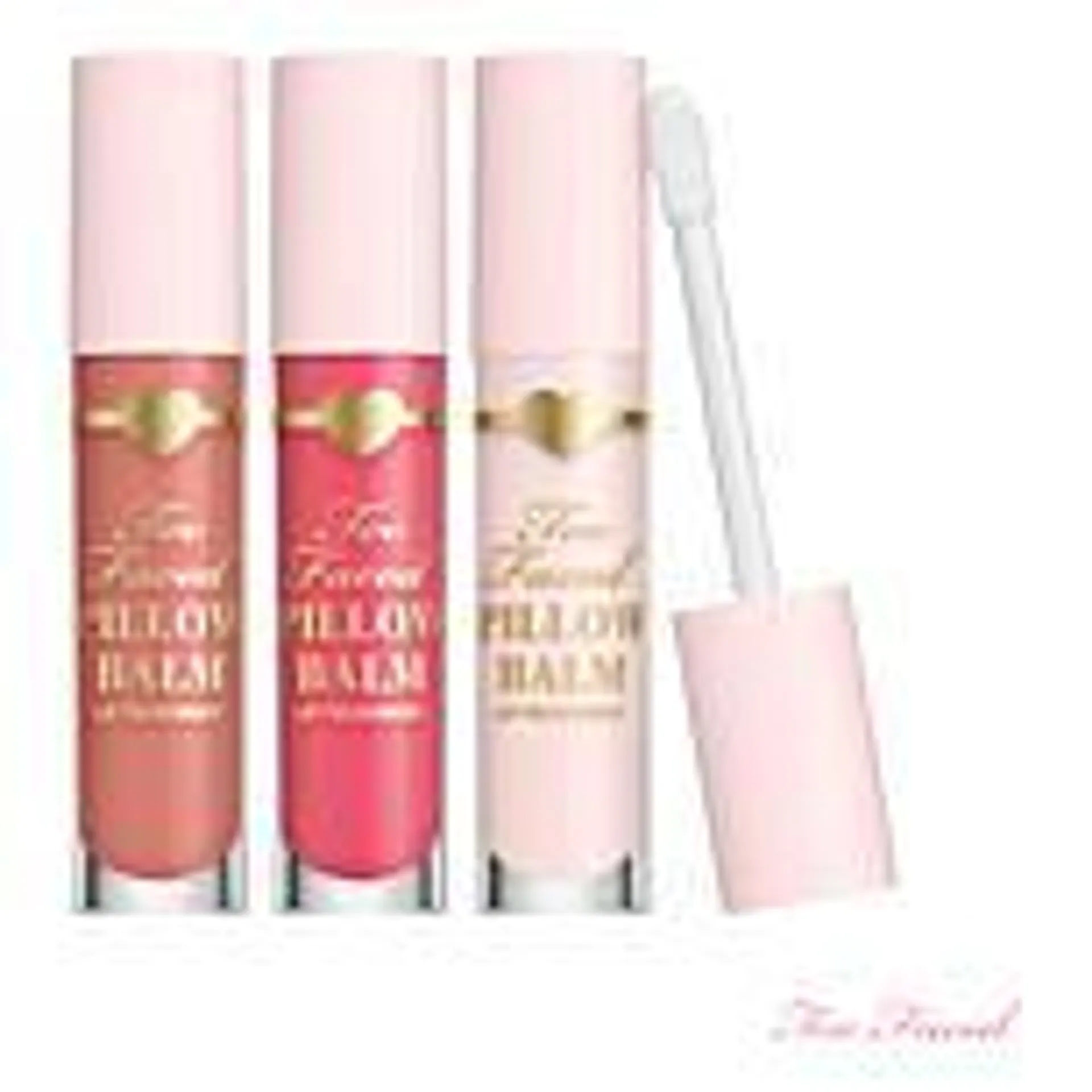 Too Faced Pillow Balm Hydrating Lip Treatment 3-pack