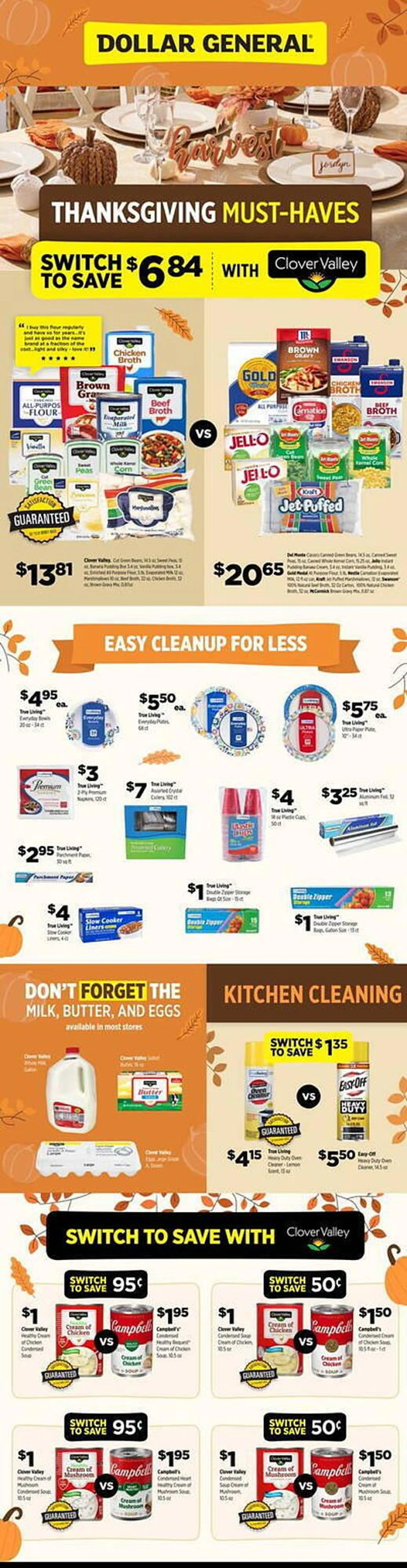 Dollar General Weekly Ad - 1