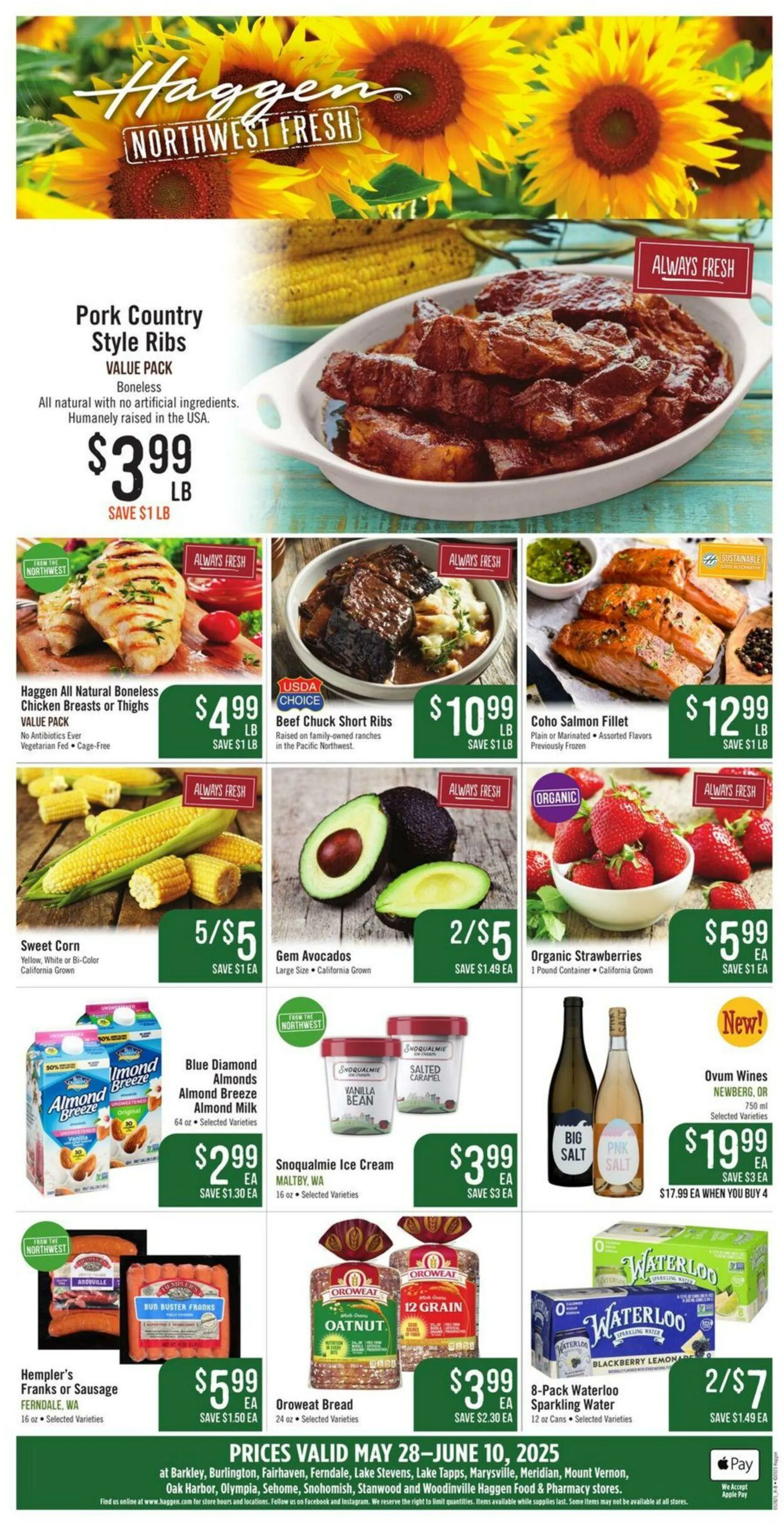Weekly ad Haggen Current weekly ad from May 28 to June 10 2025 - Page 1