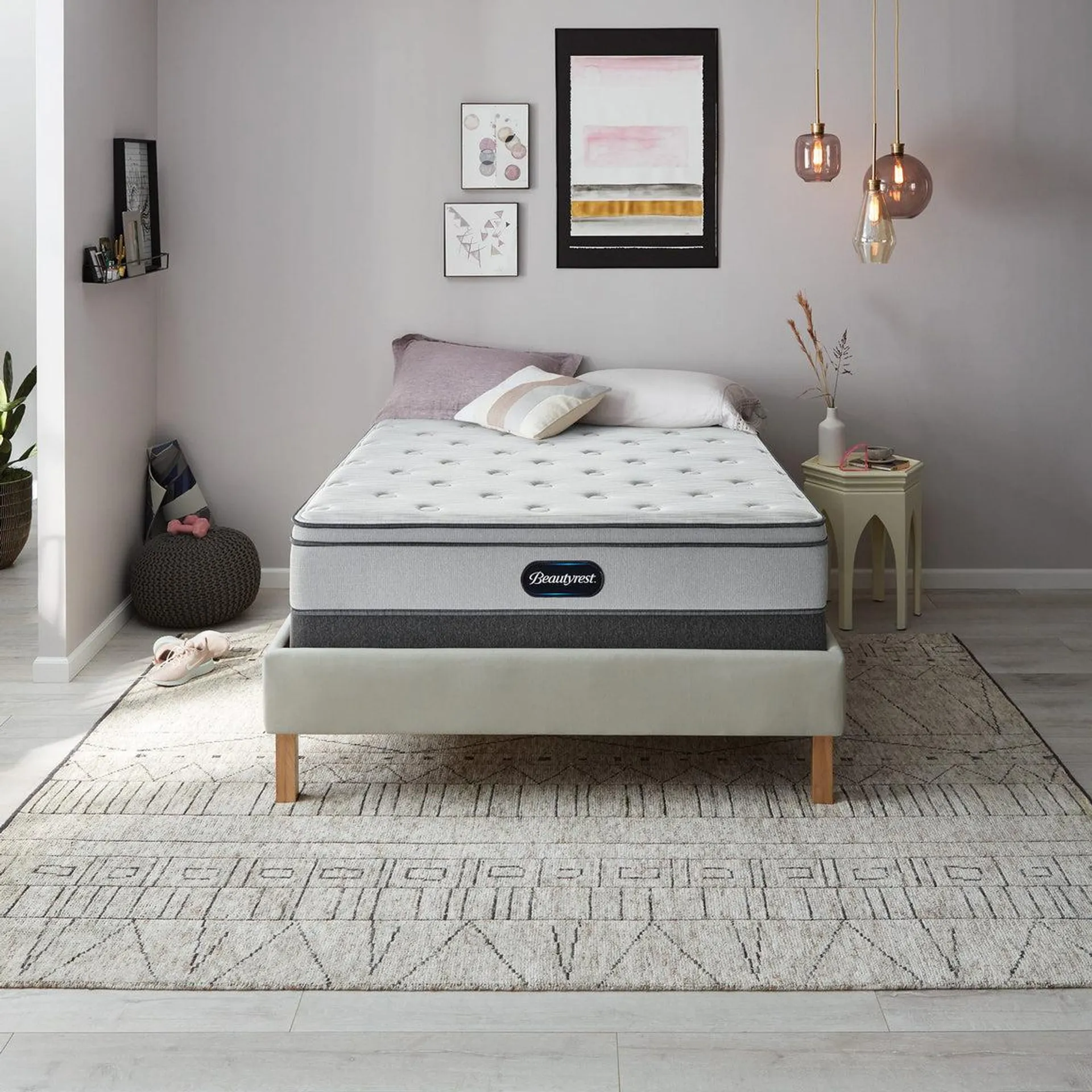 Beautyrest BR800 Plush Euro Top 12" Mattress