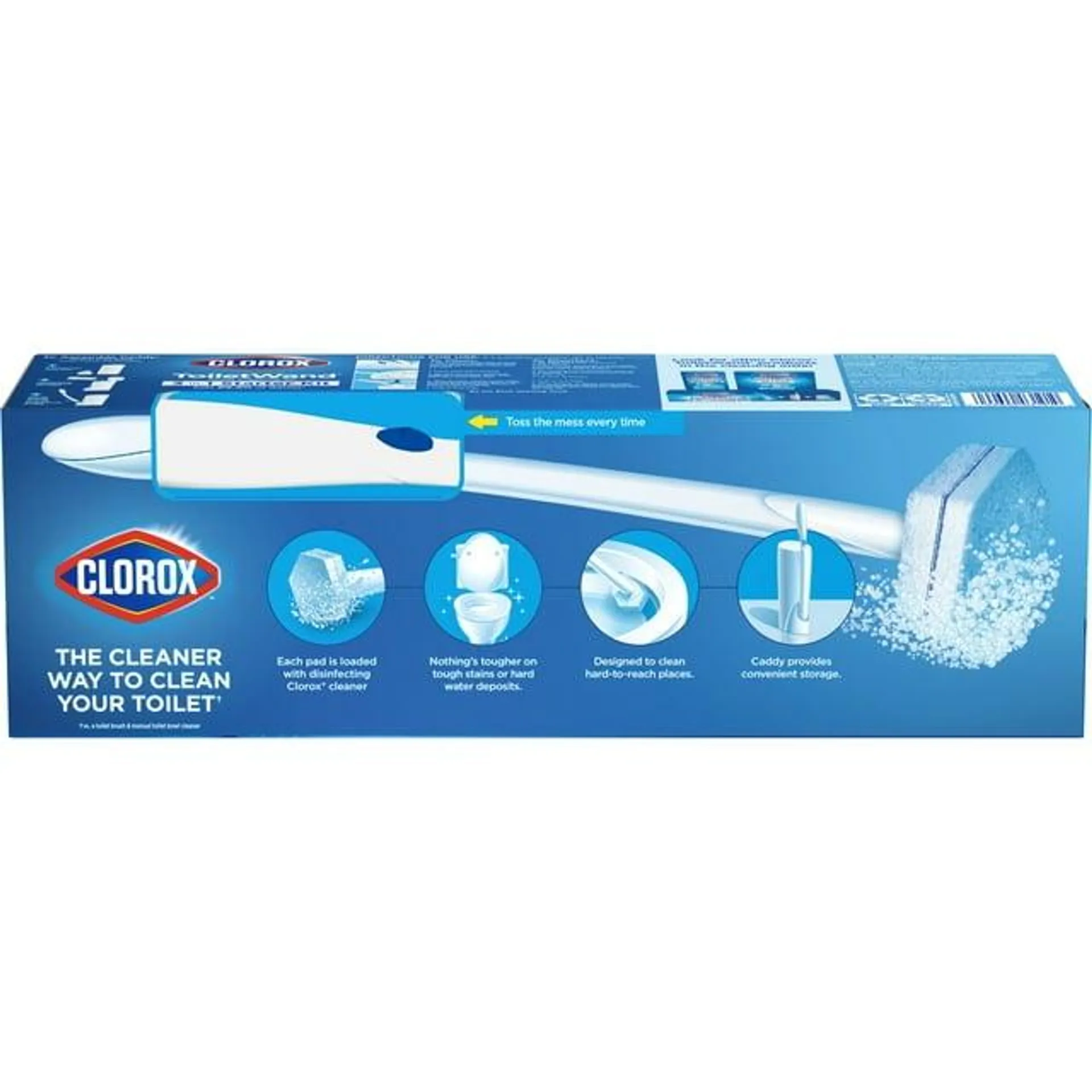 Clorox ToiletWand Disposable Toilet Bowl Brush Cleaner System