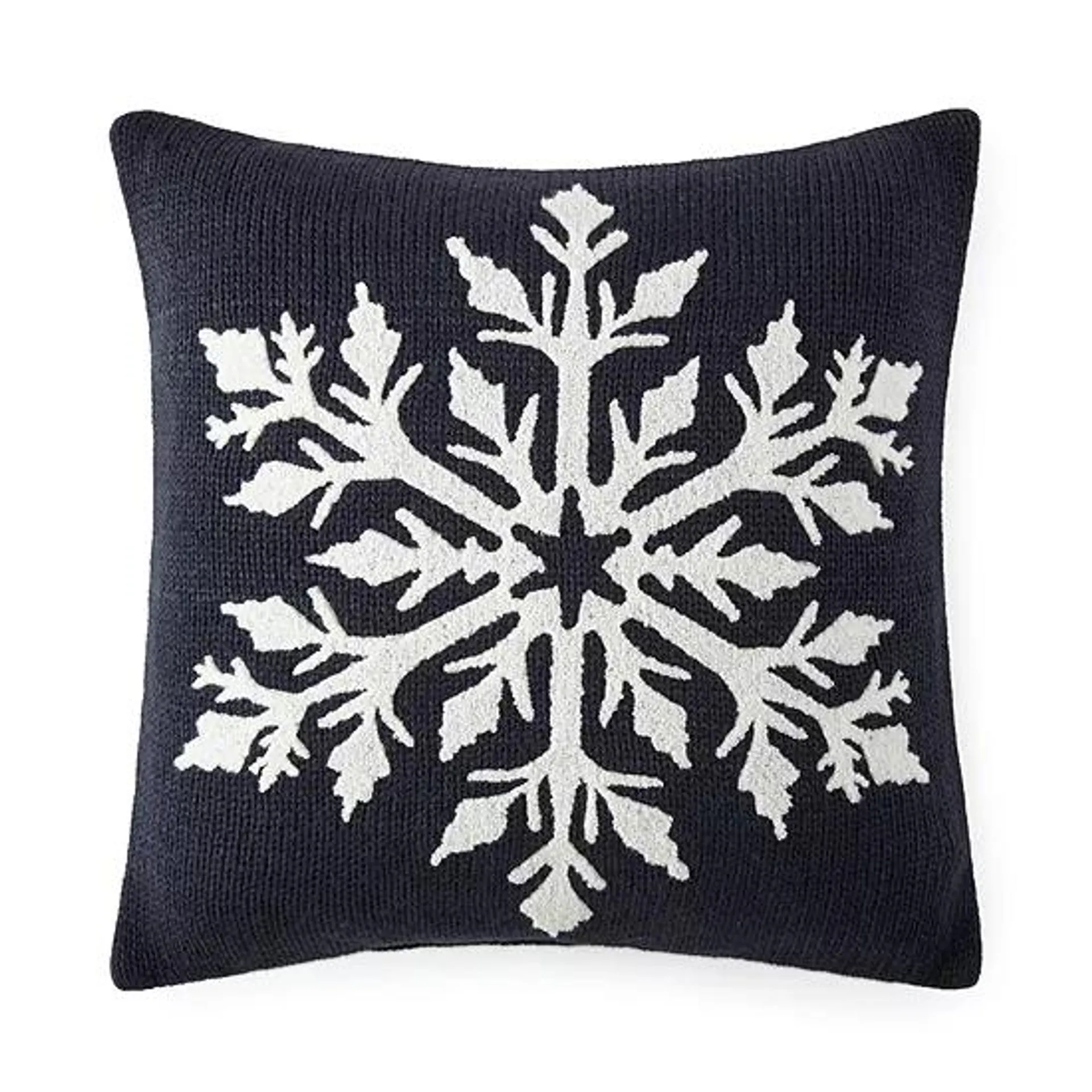 North Pole Trading Co. Snowflake Square Throw Pillow