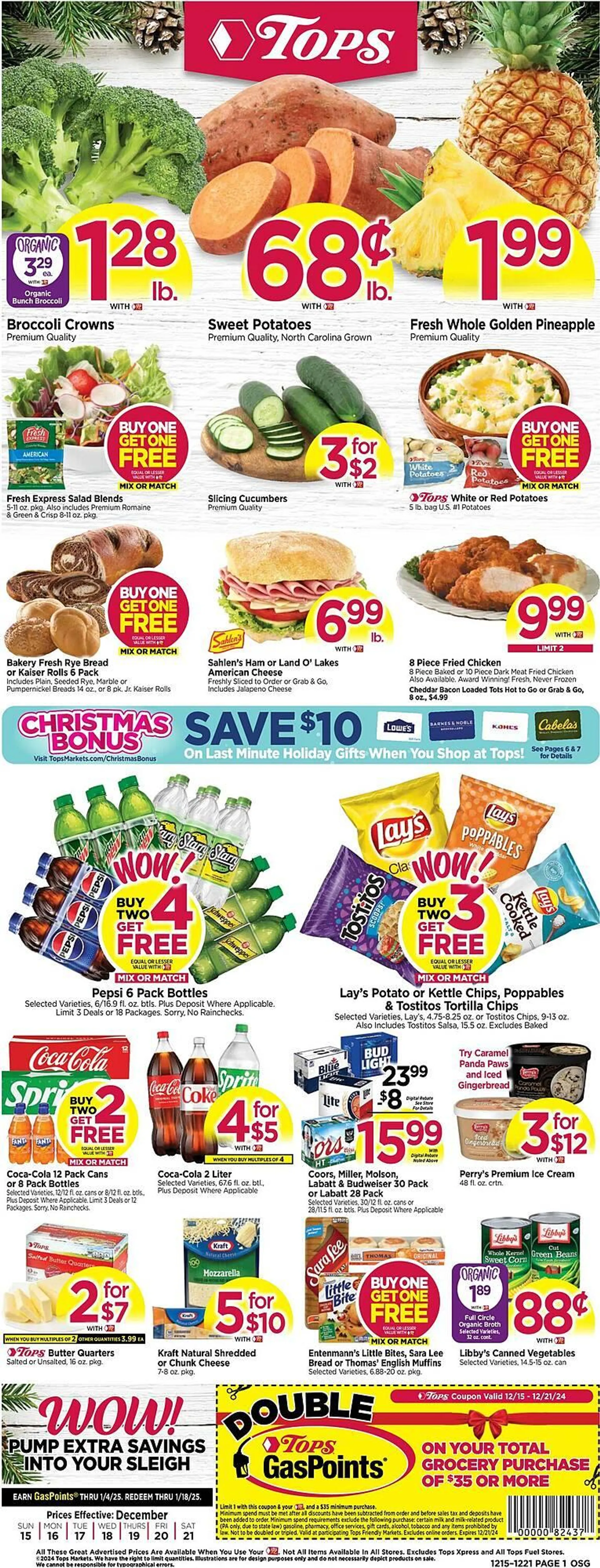 Weekly ad Tops Weekly Ad from December 15 to December 21 2024 - Page 3