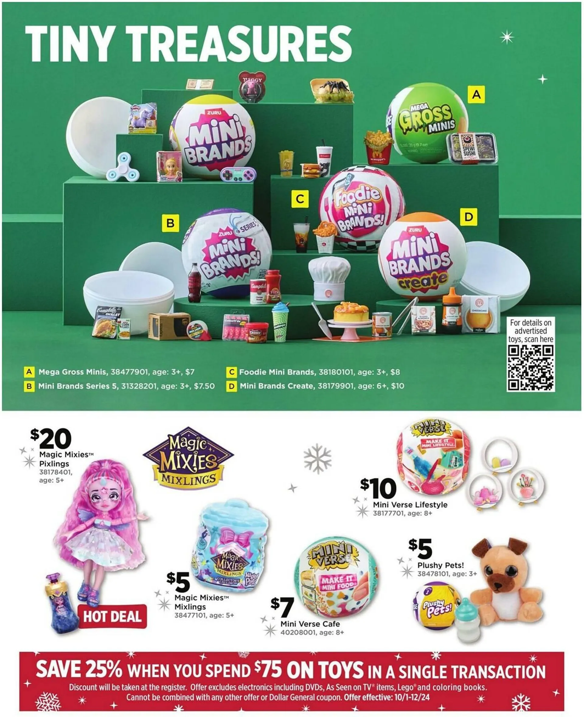 Weekly ad Dollar General Weekly Ad from October 21 to December 24 2024 - Page 20