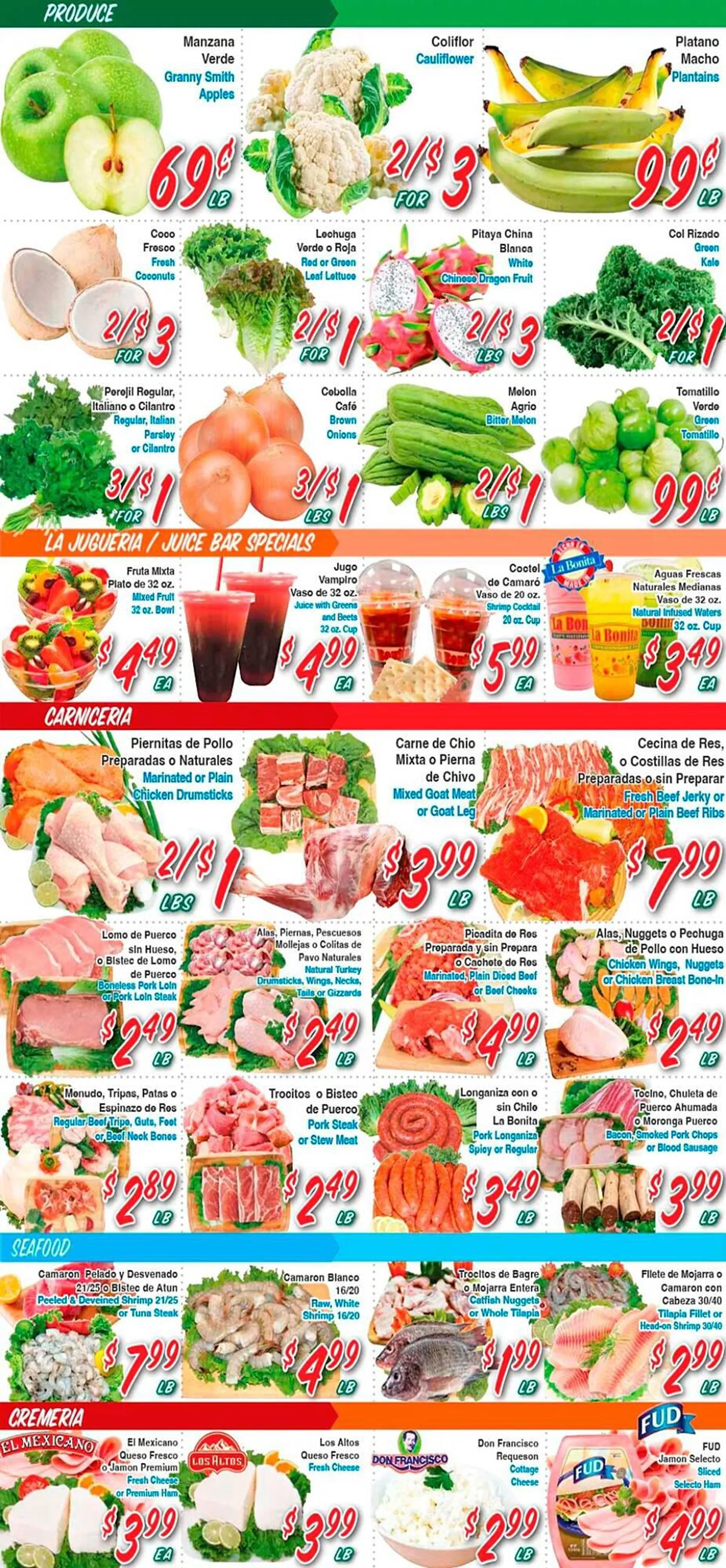 Weekly ad La Bonita Supermarkets Weekly Ad from January 10 to January 16 2024 - Page 2