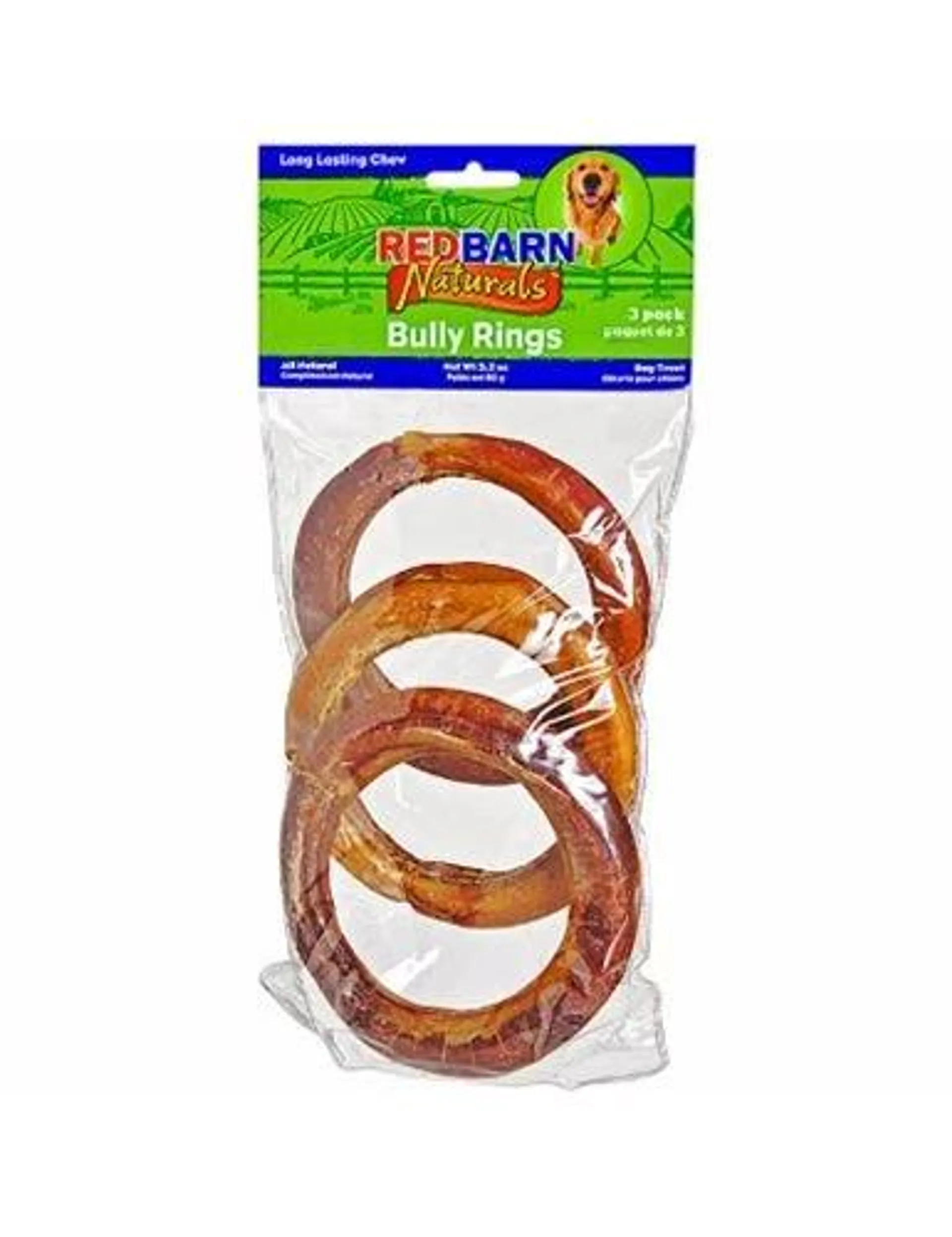 RedBarn Small Bully Rings, 3 count