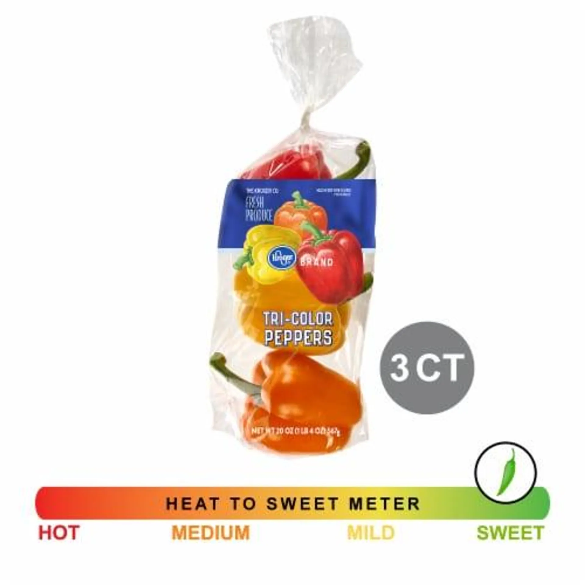 Kroger® Tri-Color Bell Peppers