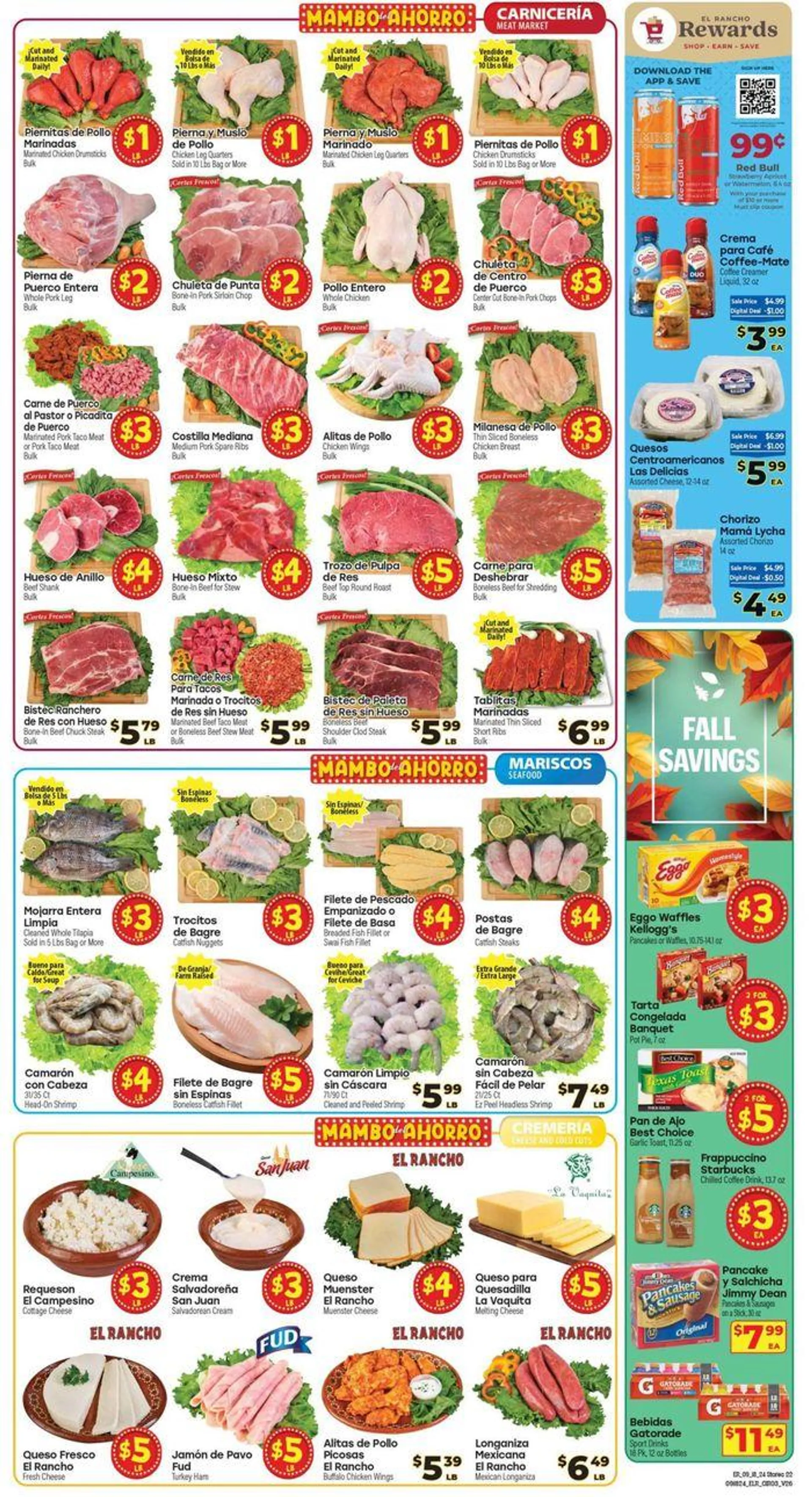 Weekly ad Supermercado El Rancho Weekly ad from September 18 to October 2 2024 - Page 3