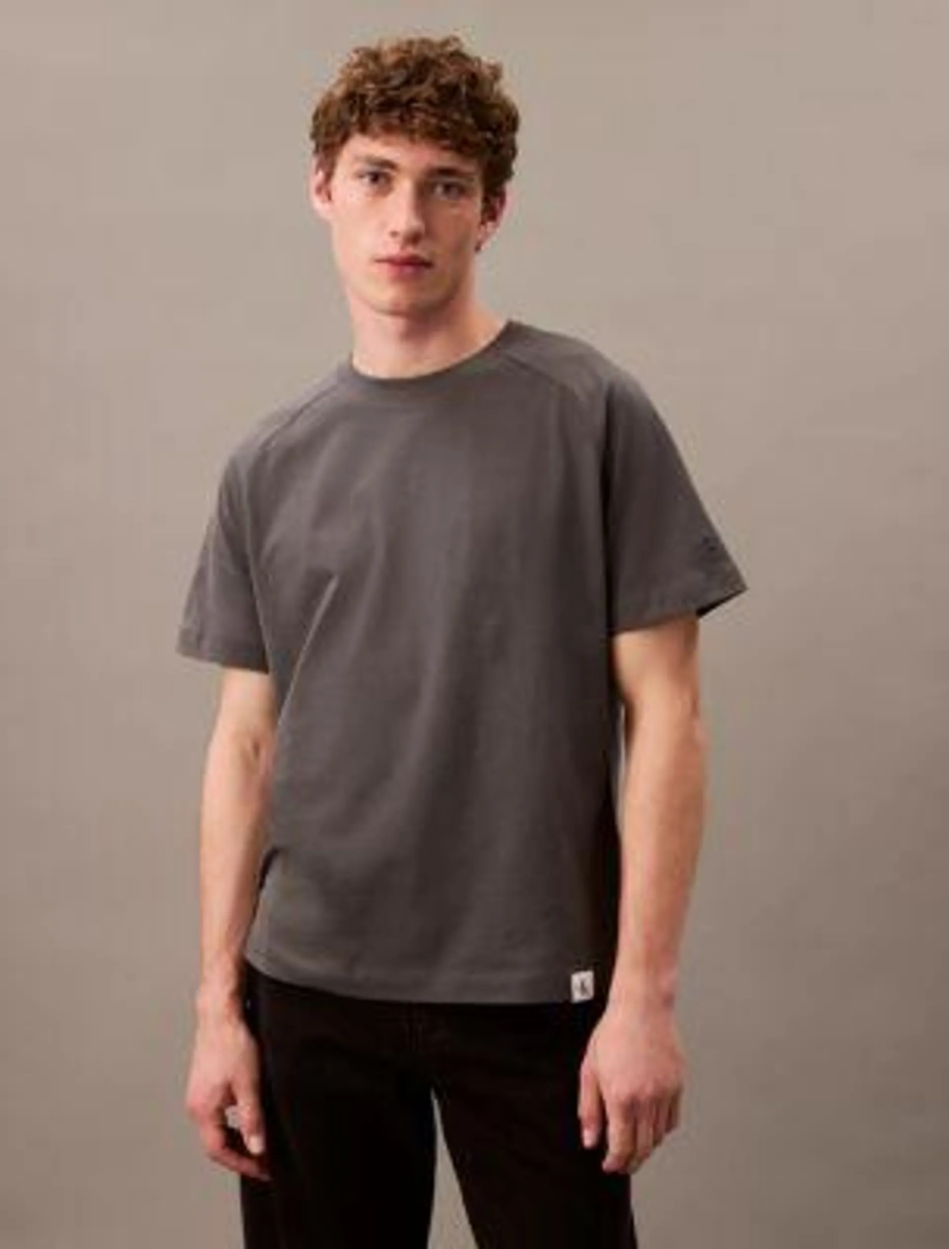 Woven Tab Classic Crewneck T-Shirt