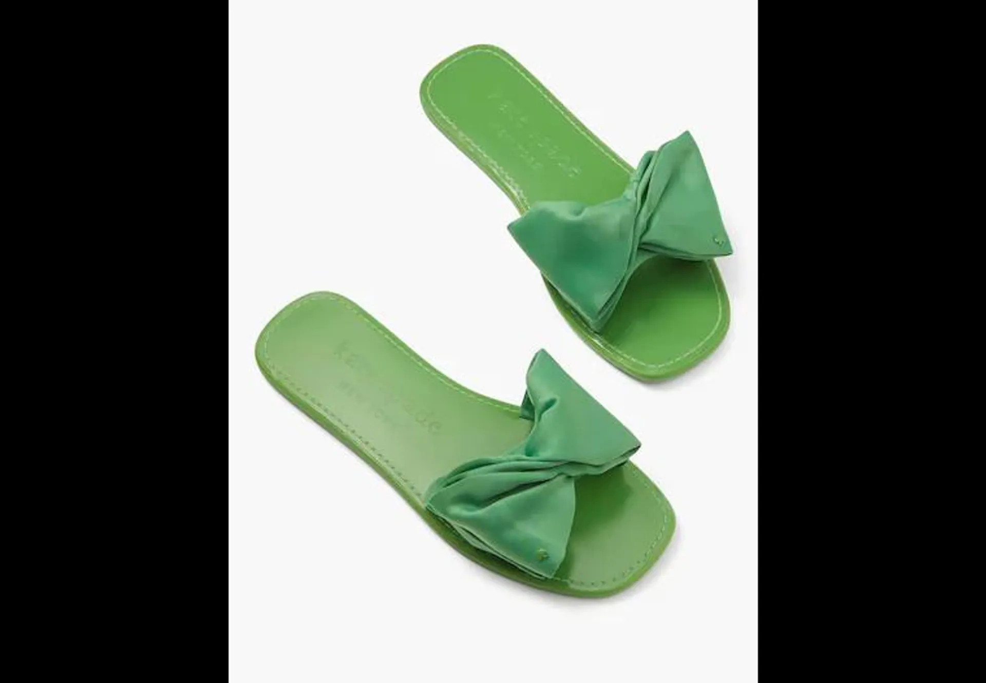 Bikini Bow Slide Sandals