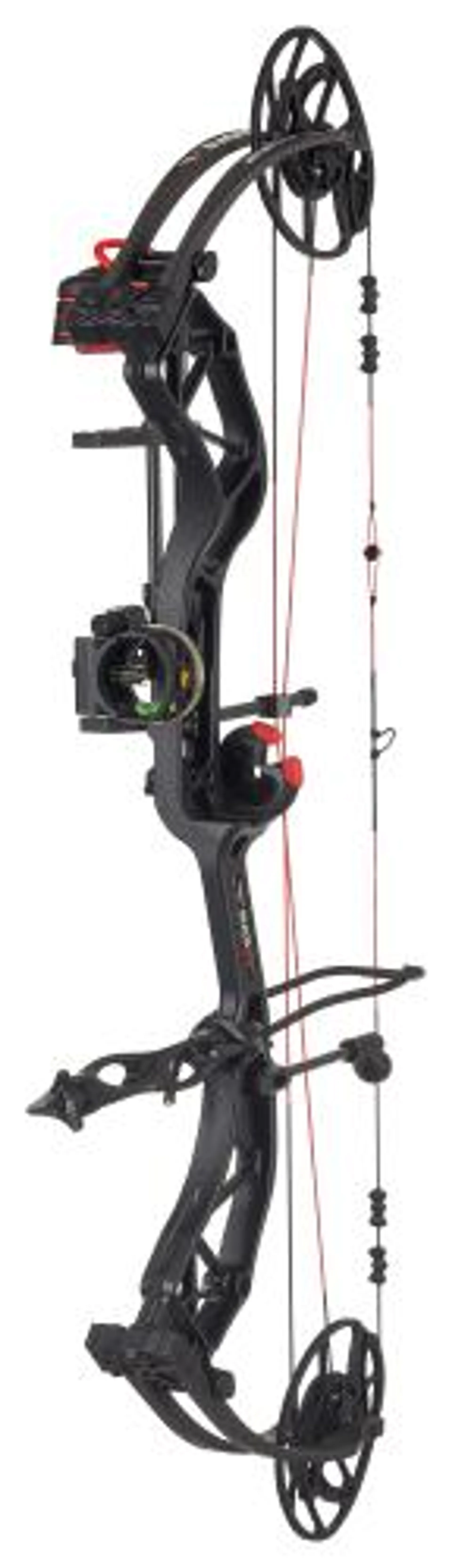 BlackOut Epic X2 Compound Bow Package - Black - Left Hand - 45-60 lbs.