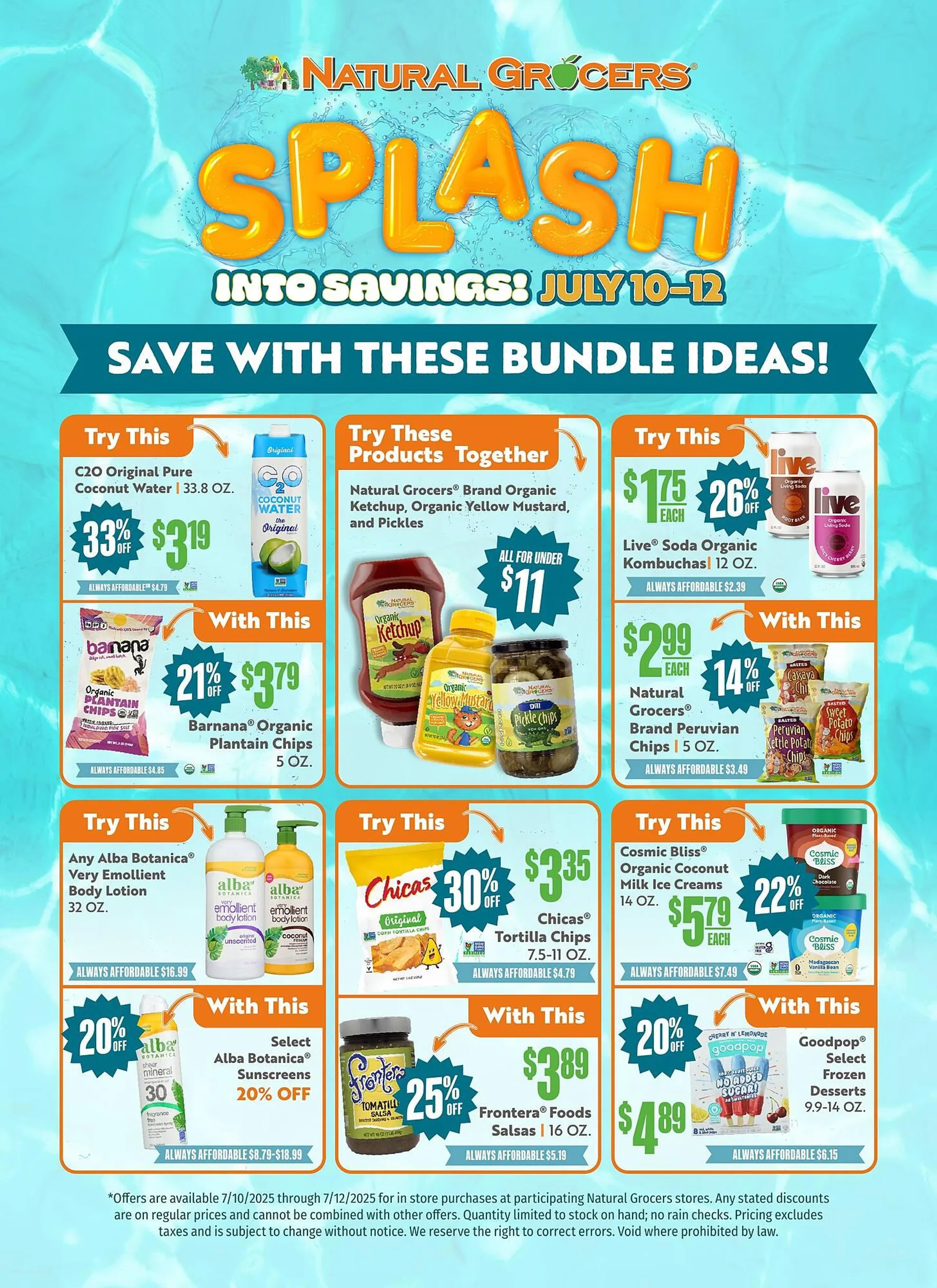 Weekly ad Natural Grocers ad from July 10 to July 12 2025 - Page 3