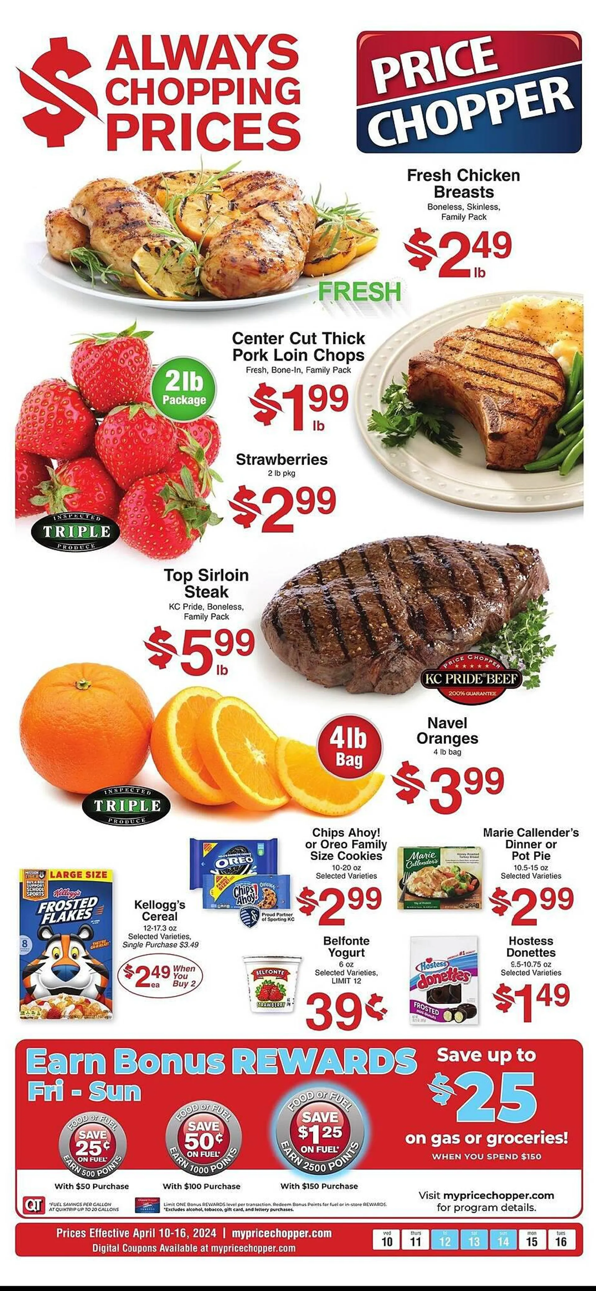 Weekly ad Price Chopper Weekly Ad from April 10 to April 16 2024 - Page 1