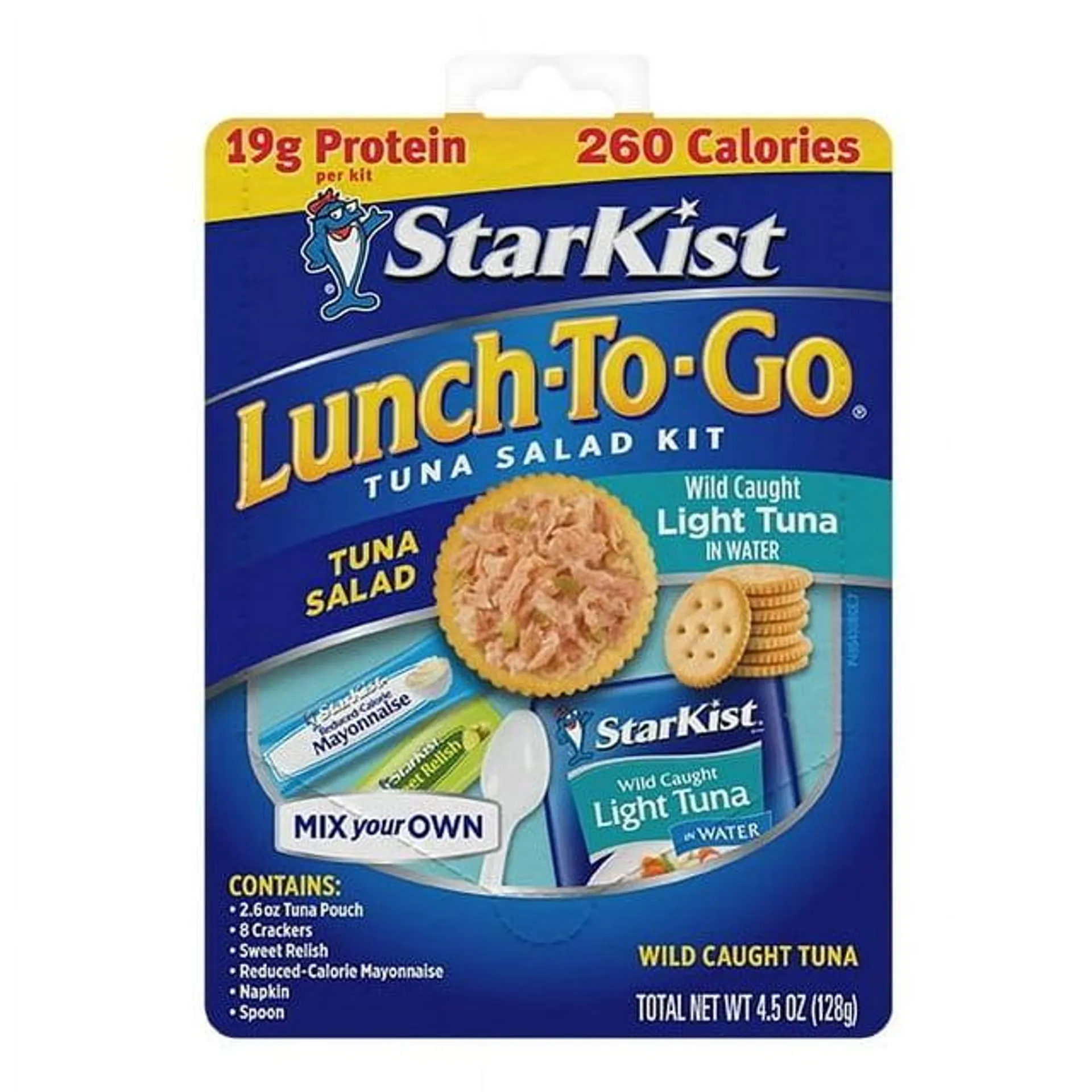 StarKist Lunch-To-Go Chunk Light Tuna in Water, 4.1 oz. Box