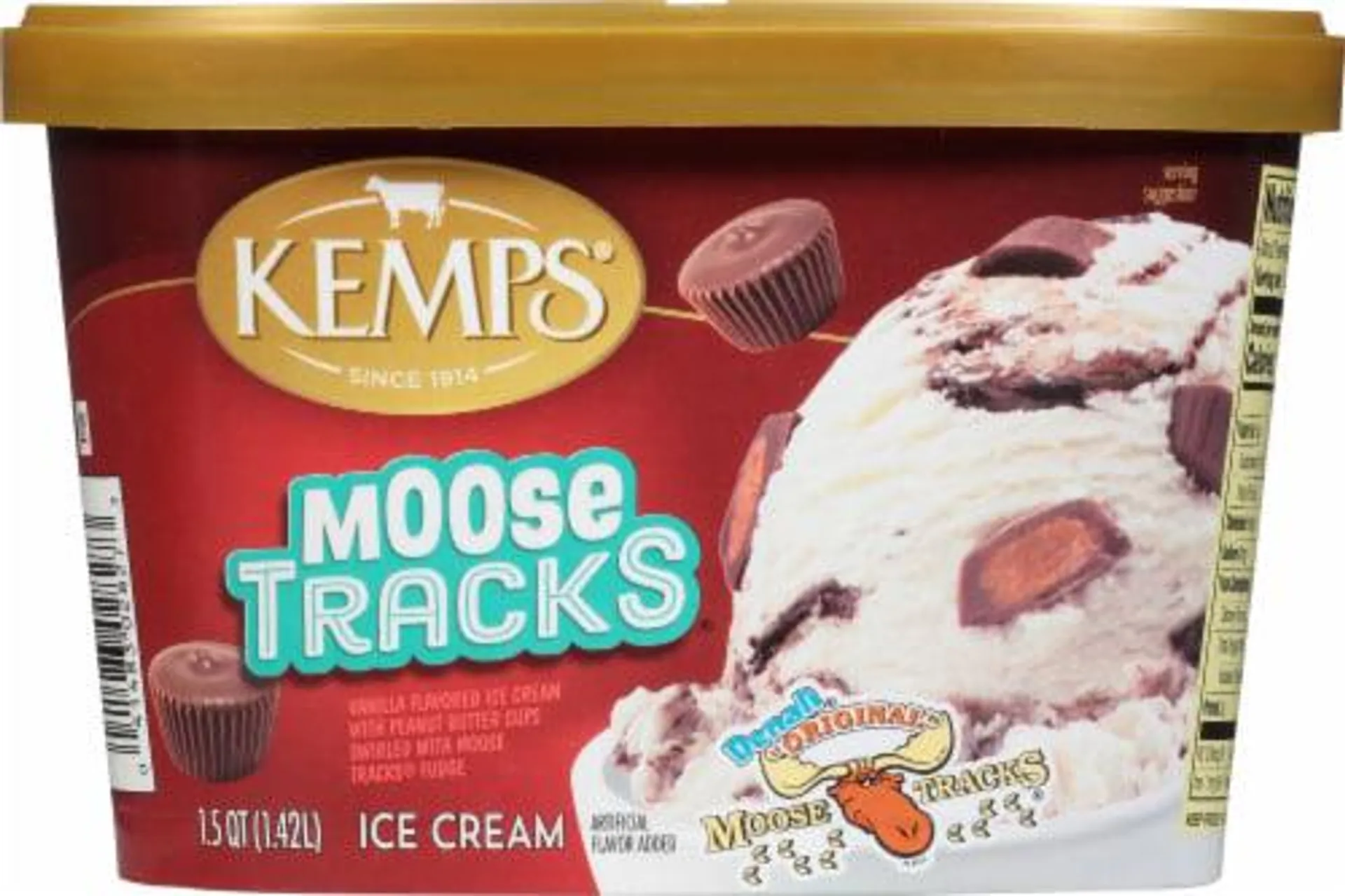 Kemps Moose Tracks Ice Cream