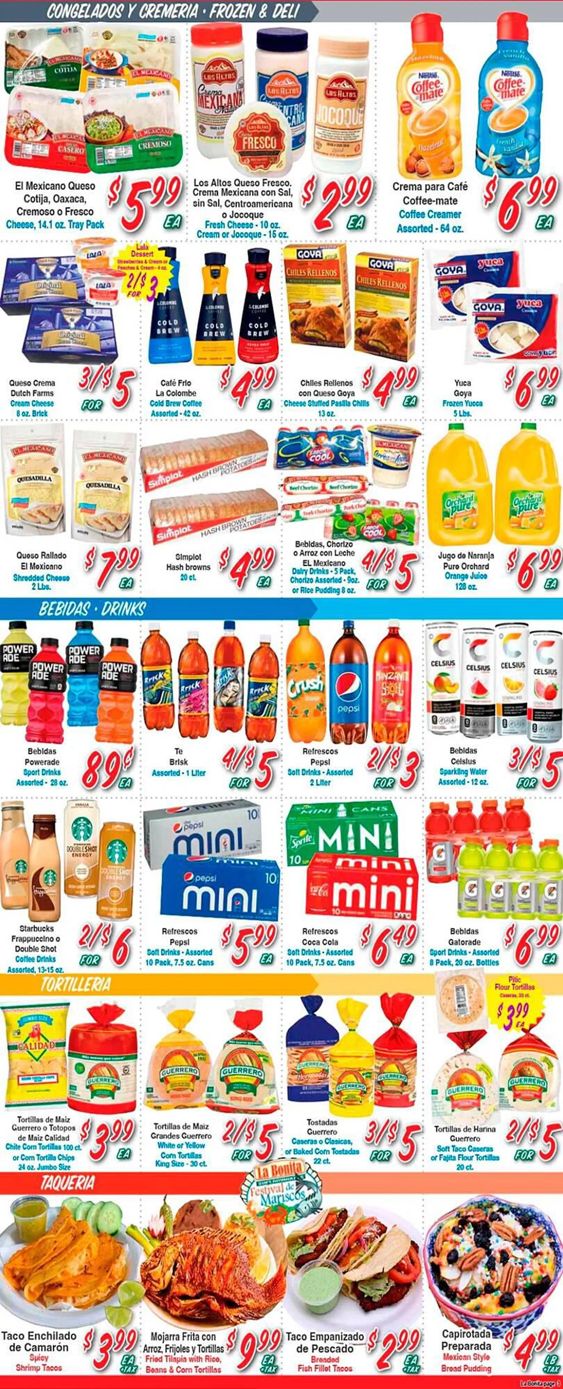 Weekly ad La Bonita Supermarkets Weekly Ad from February 14 to February 20 2024 - Page 