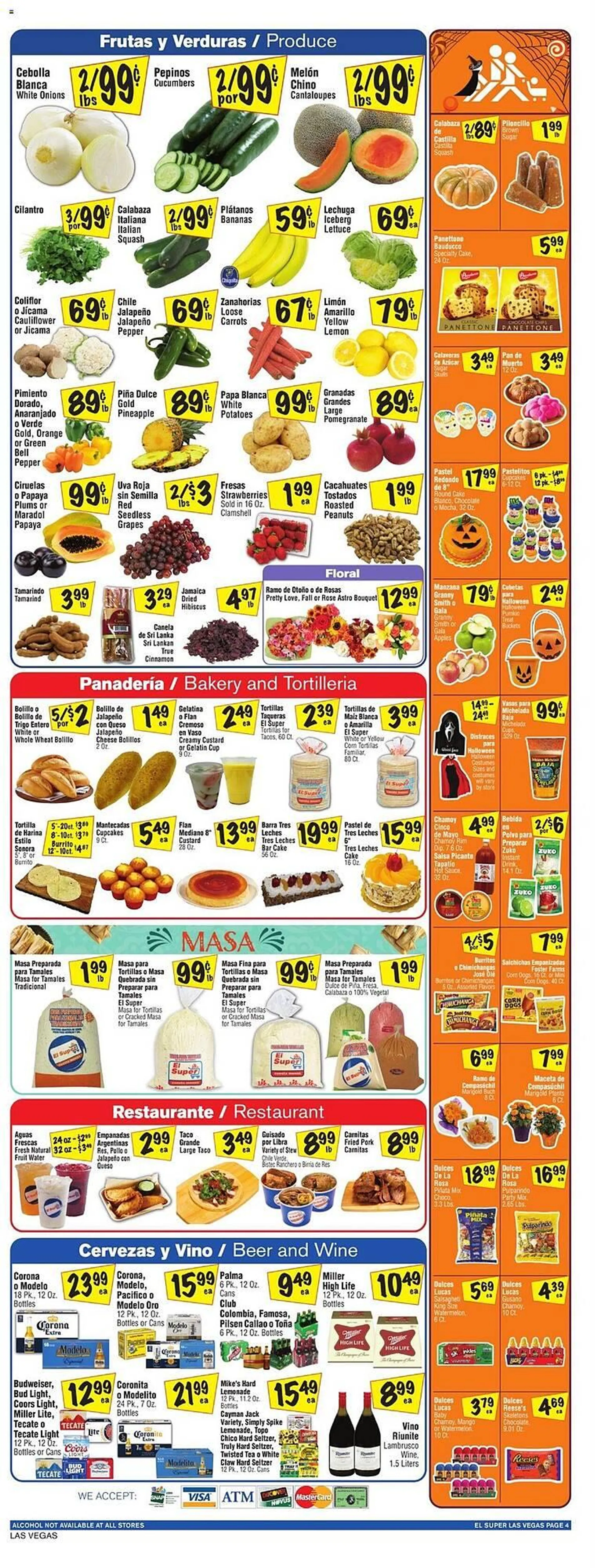 Weekly ad El Super Weekly Ad from October 16 to October 22 2024 - Page 4