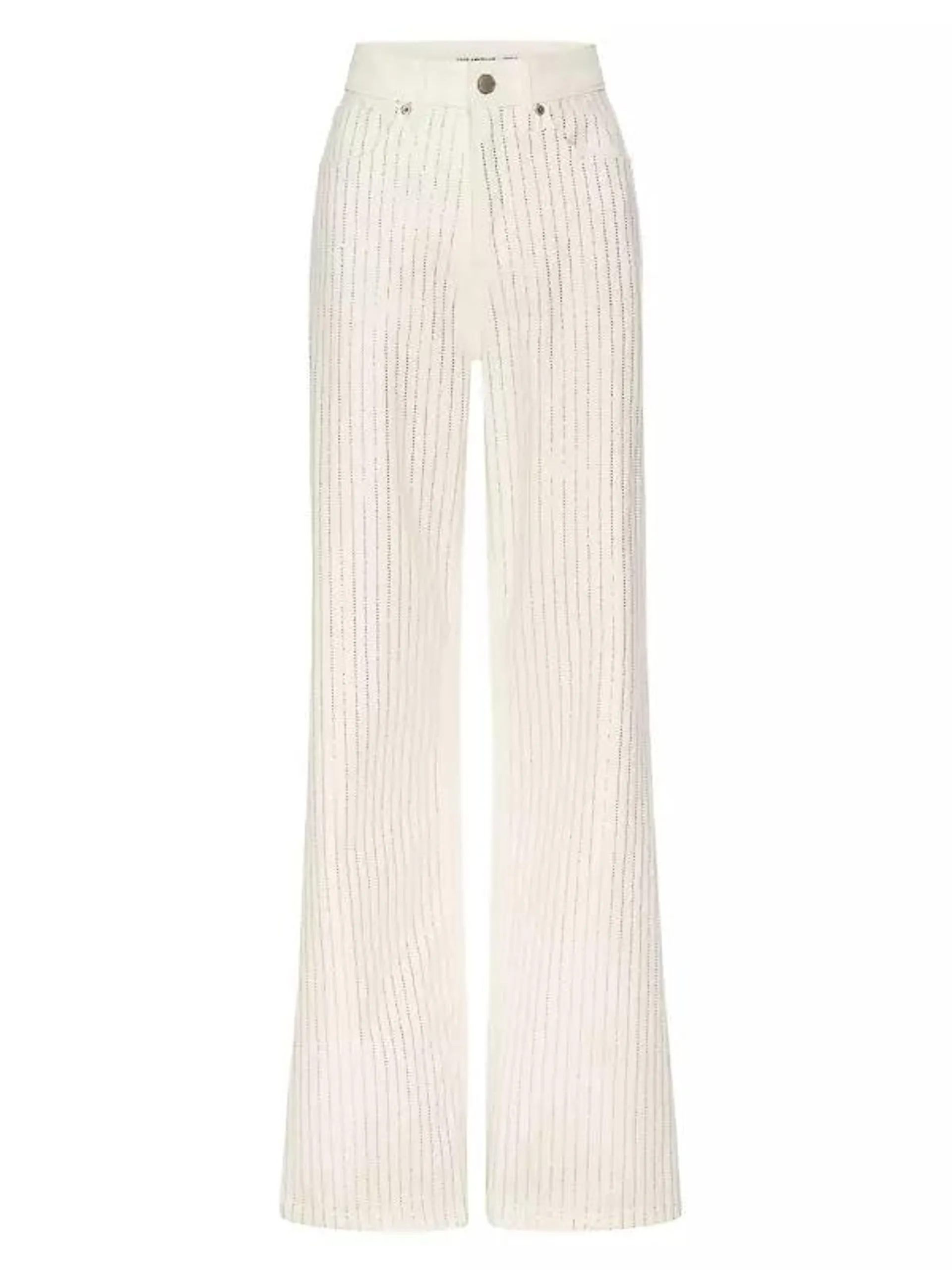Good Ease Rhinestone Pinstripe Jeans