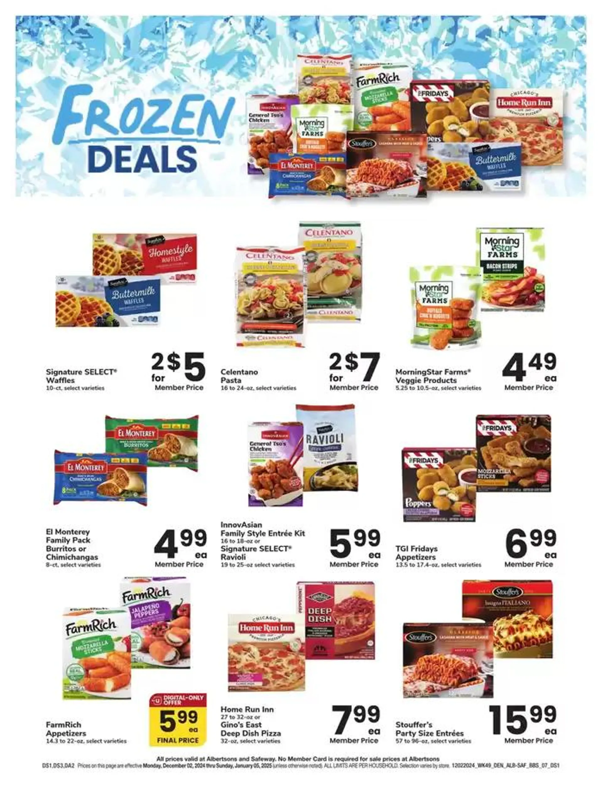 Weekly ad  Albertsons - Denver - BBS from December 2 to January 5 2025 - Page 6