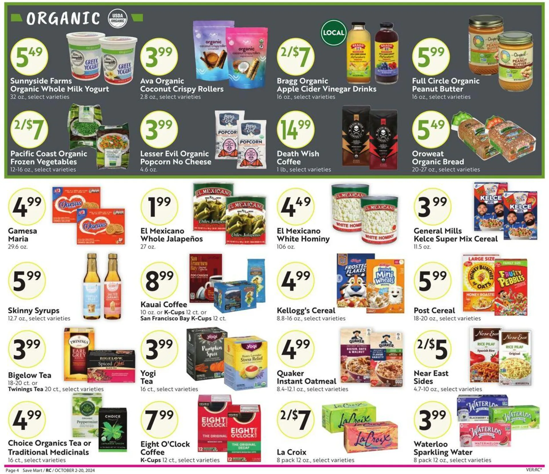 Weekly ad Save Mart Current weekly ad from October 2 to October 29 2024 - Page 4