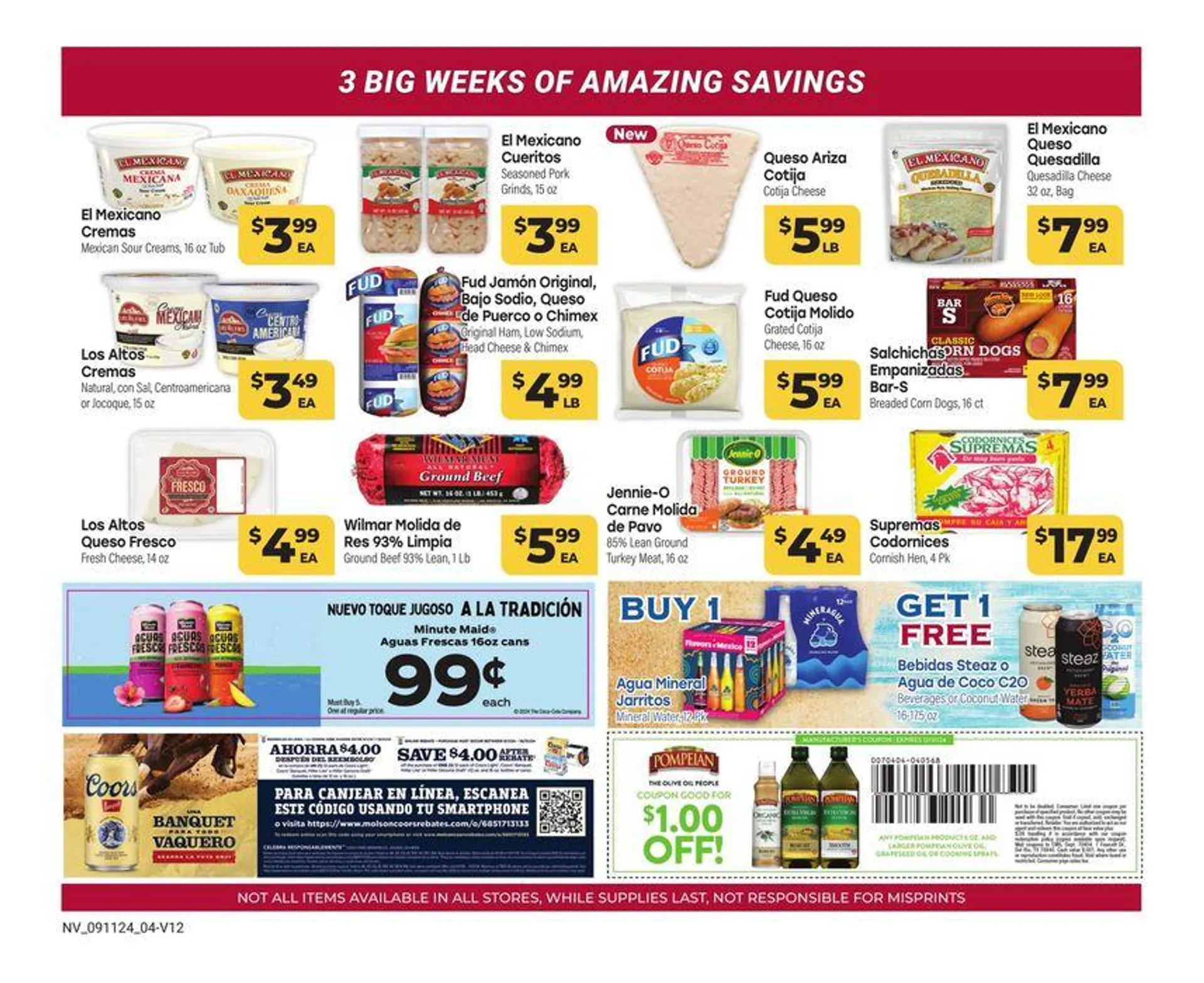 Weekly ad Attractive special offers for everyone from September 11 to October 1 2024 - Page 4