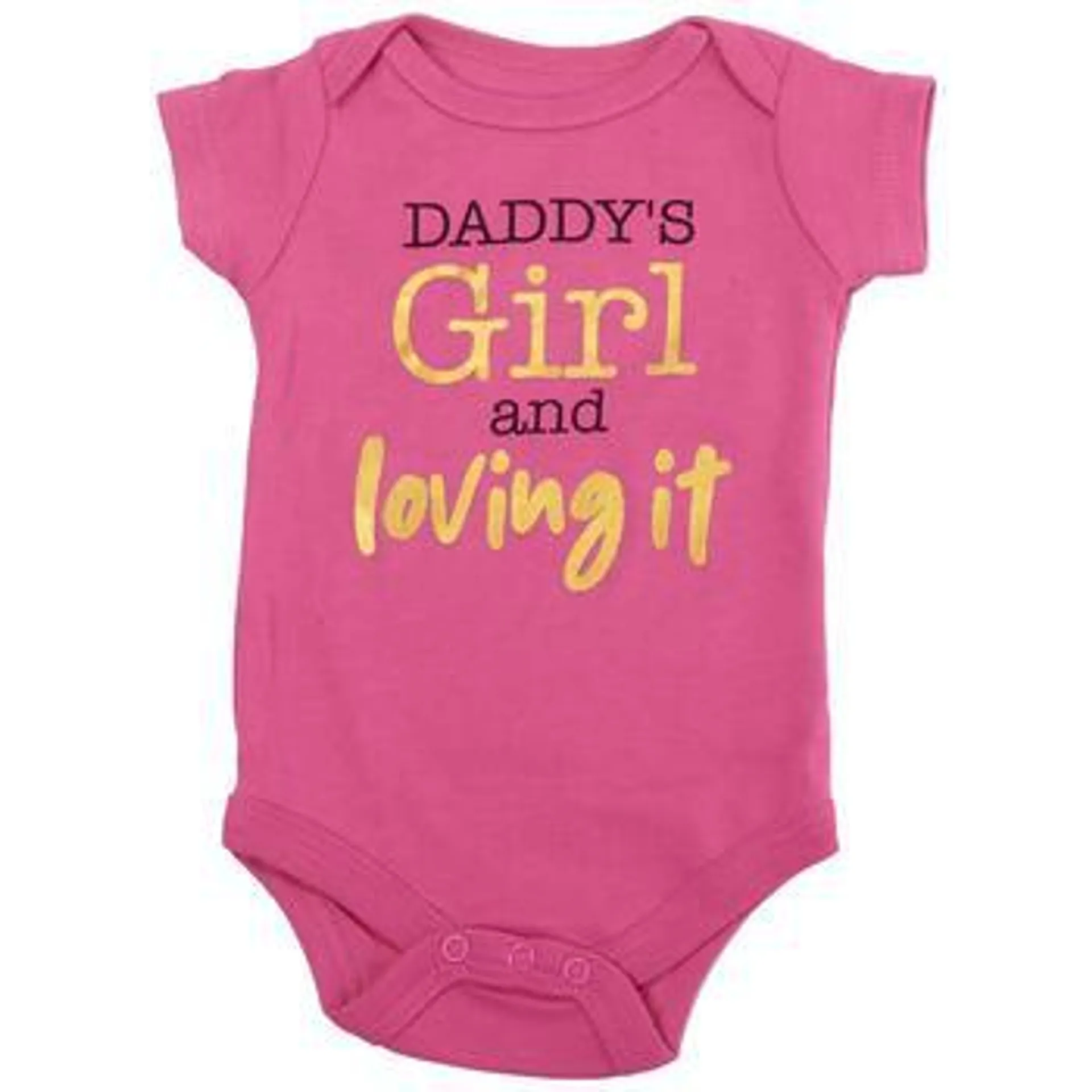 Baby Girl (3-9M) Babies With Attitude Daddy’s Girl Bodysuit