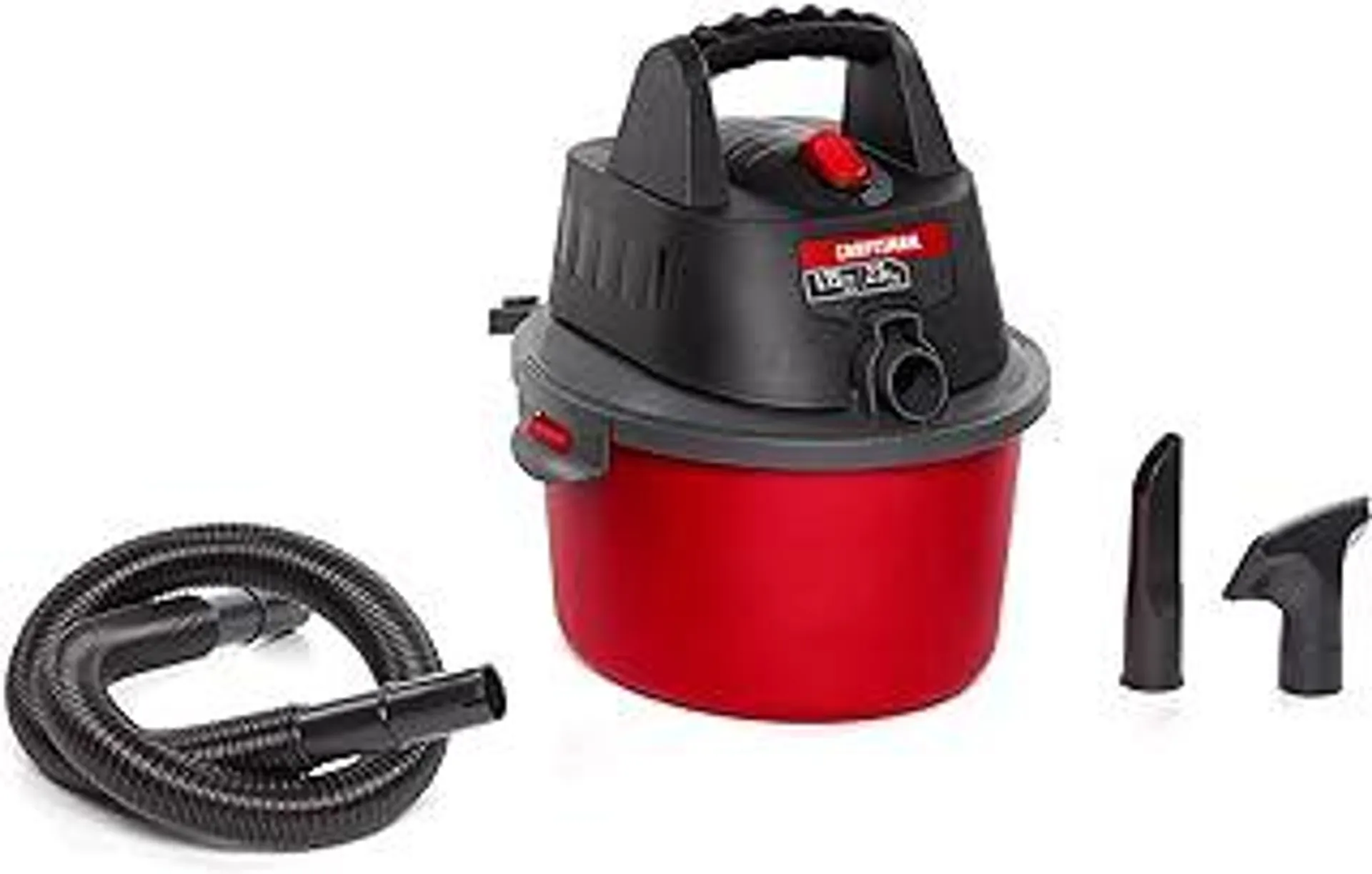 CRAFTSMAN CMXEVBE17250 2.5 Gallon 1.75 Peak HP Wet/Dry Vac, Portable Shop Vacuum with Attachments