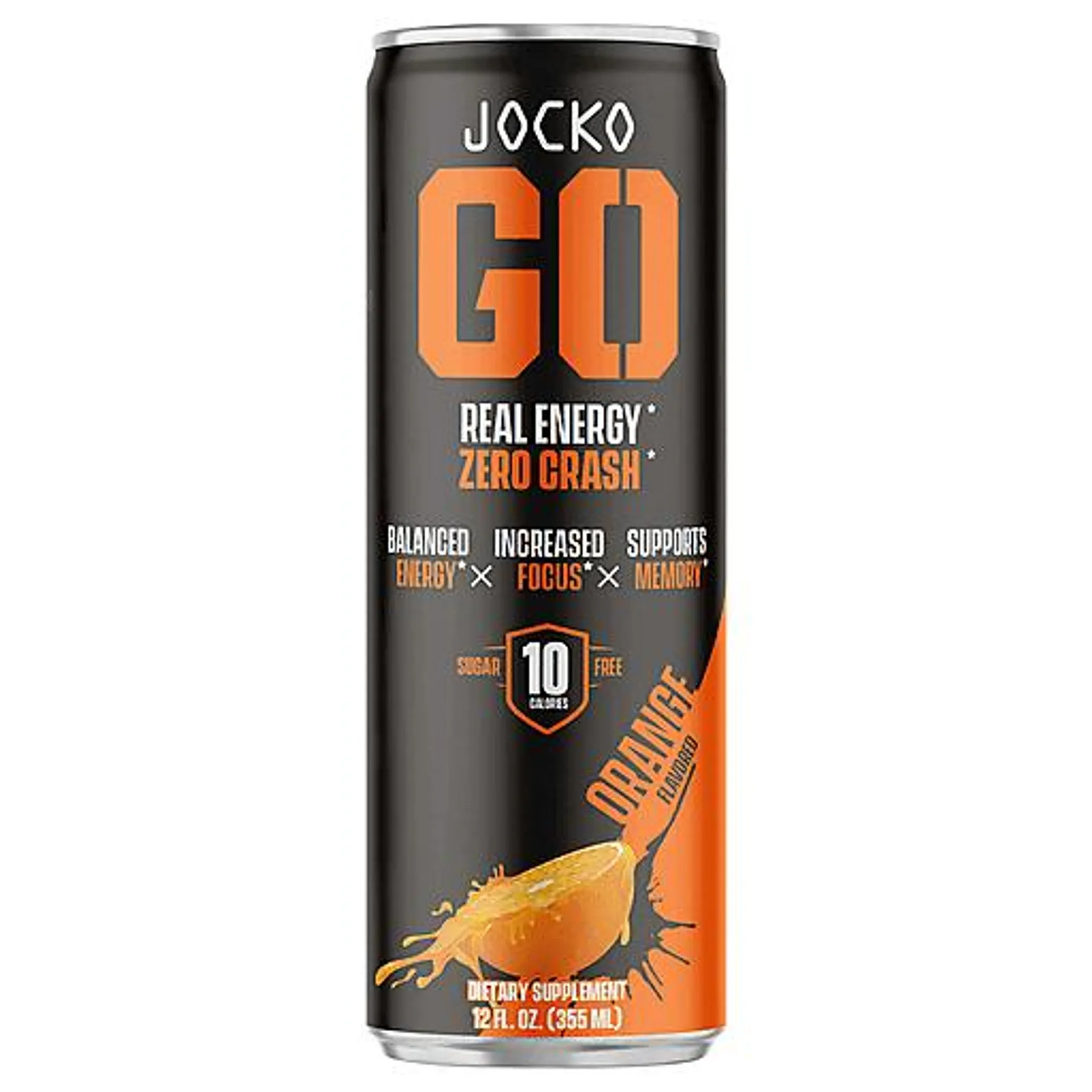 Jocko Fuel Discipline Afterburner Orange 12 Oz