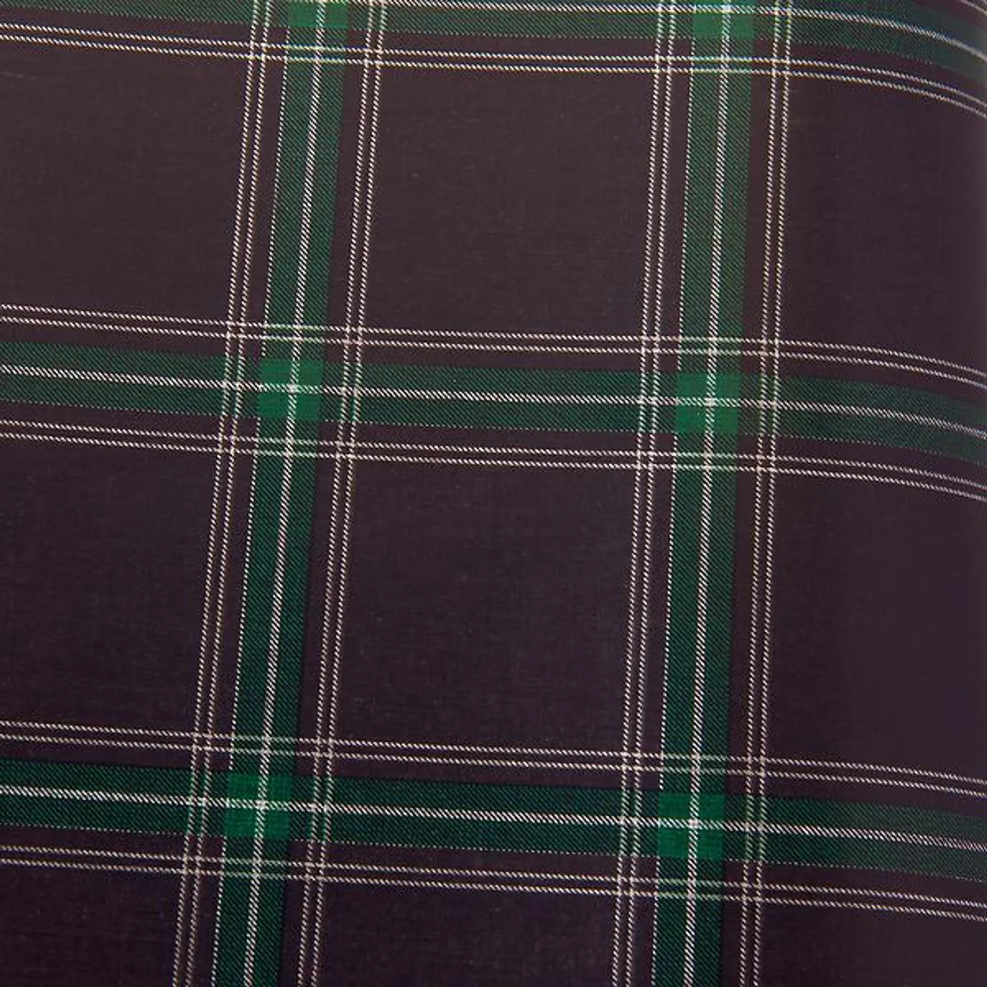 Green & White Large Plaid Wrapping Paper