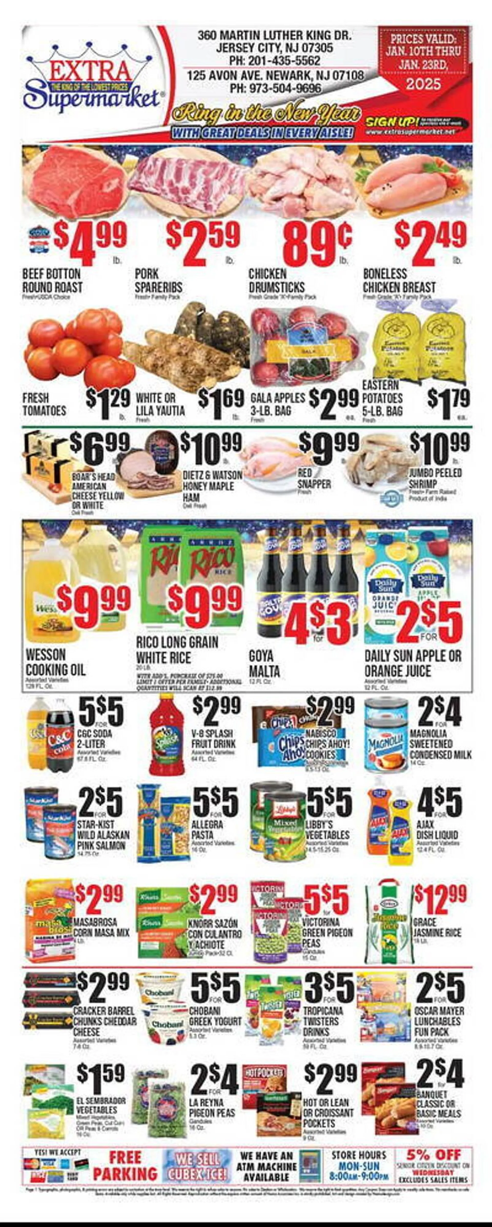 Extra Supermarket Weekly Ad - 1