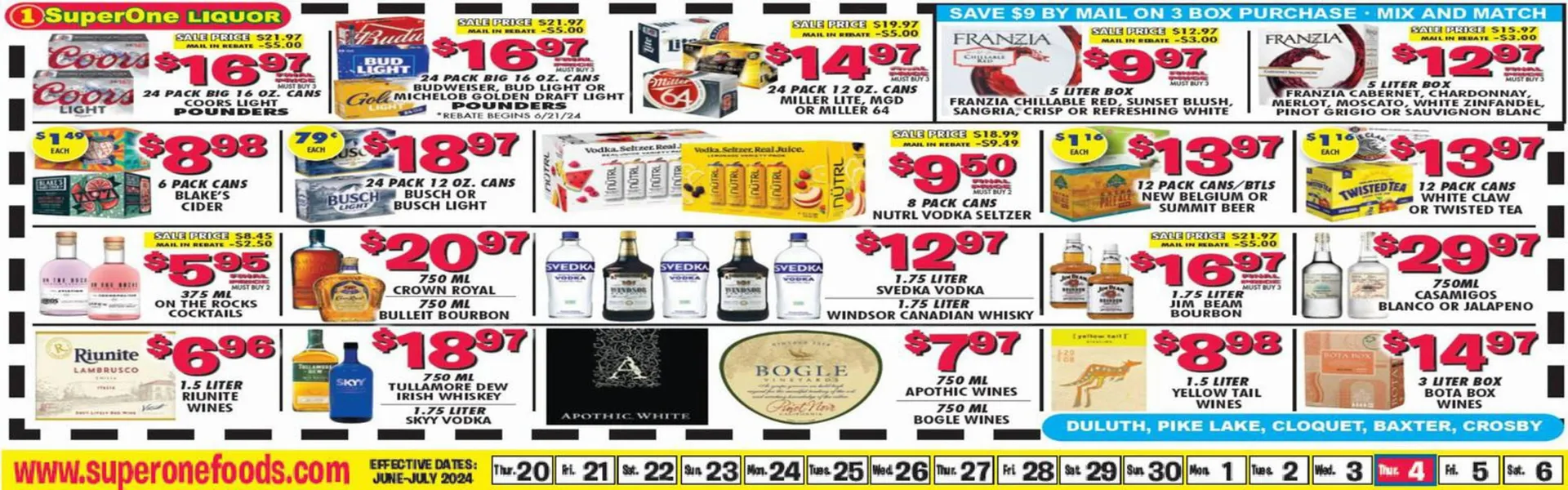 Miners County Market Weekly Ad - 1