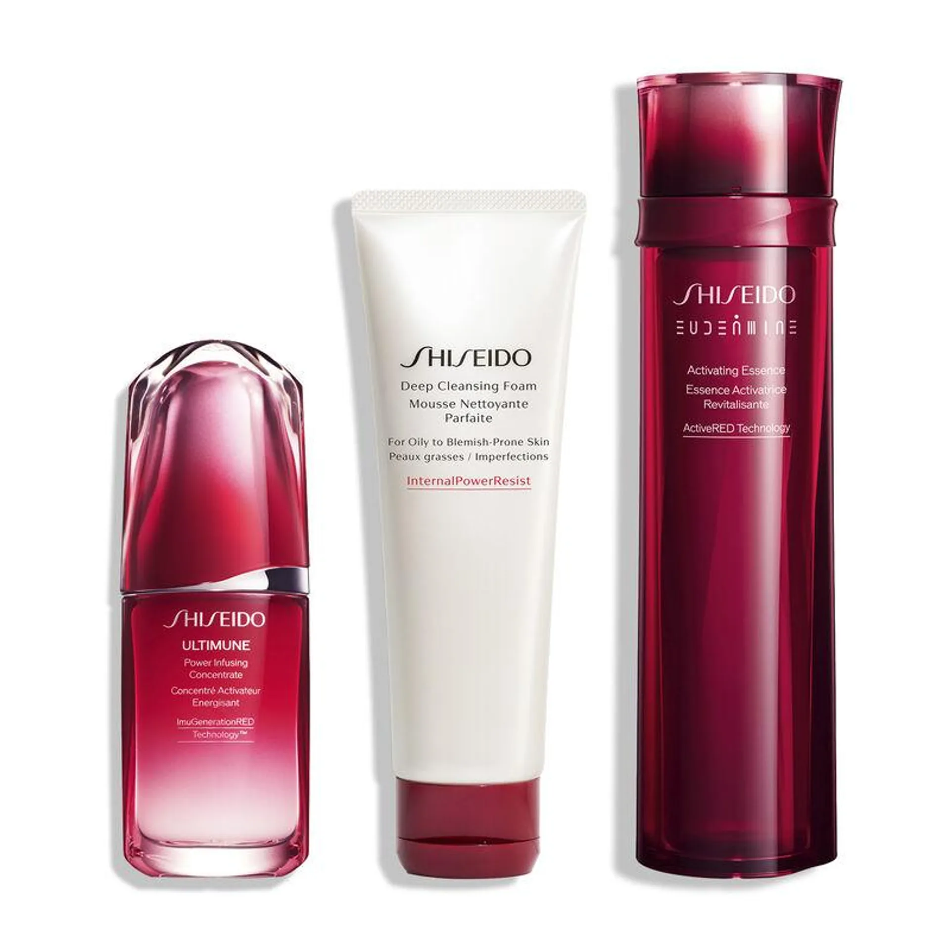 Ultimune Power Infusing Serum, Foam & Eudermine Essence Bundle ($201 Value)