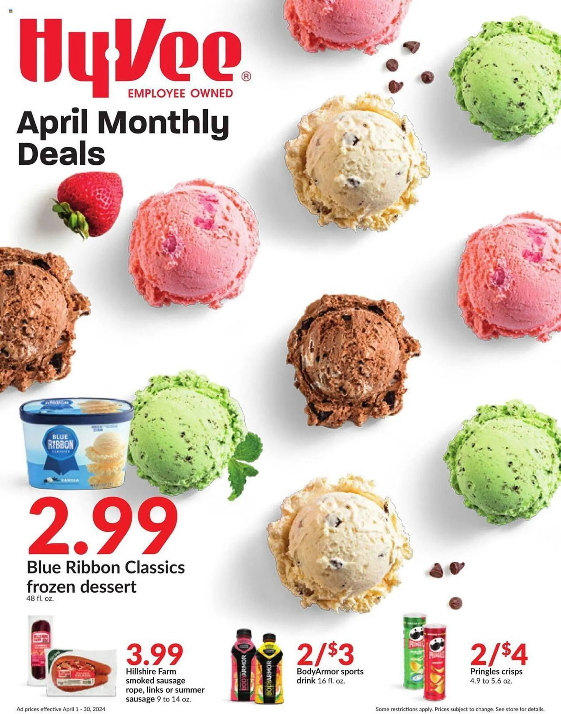Weekly ad Hy-Vee Weekly Ad from April 1 to April 30 2024 - Page 1