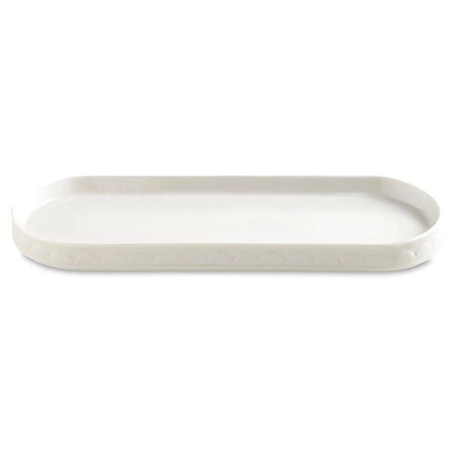 Scala Porcelain Tray, White