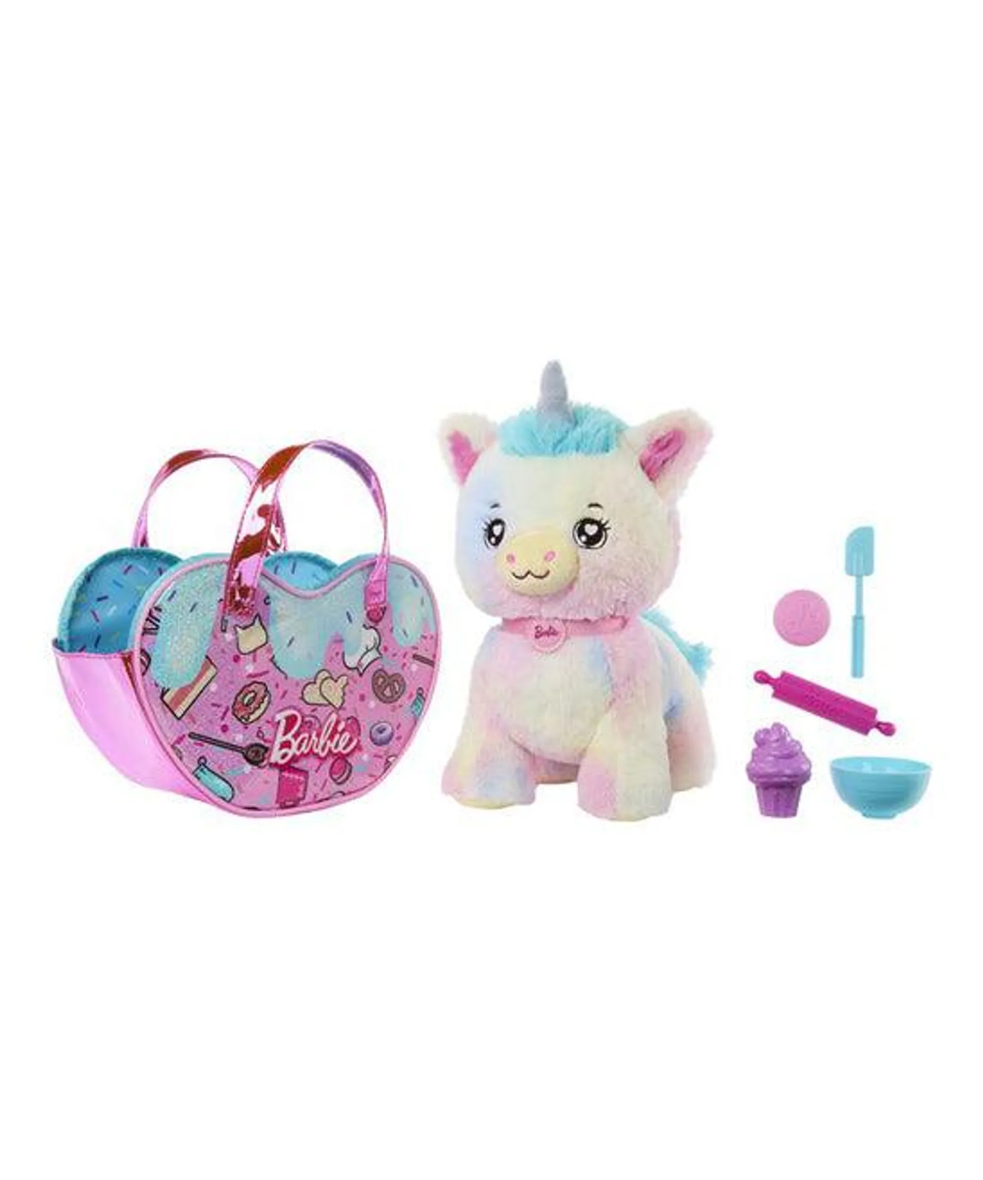 Barbie Glamour Pet Purse Chef Unicorn