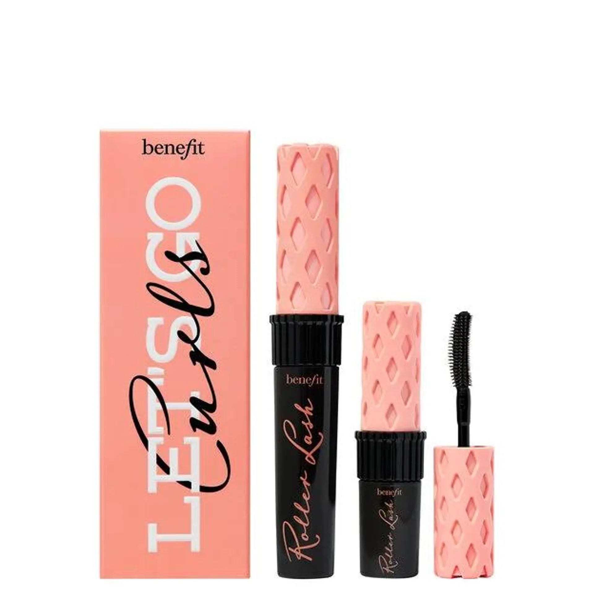 Let's Go Curls Super-curling mascara set full-size and mini super-curling & lifting mascaras